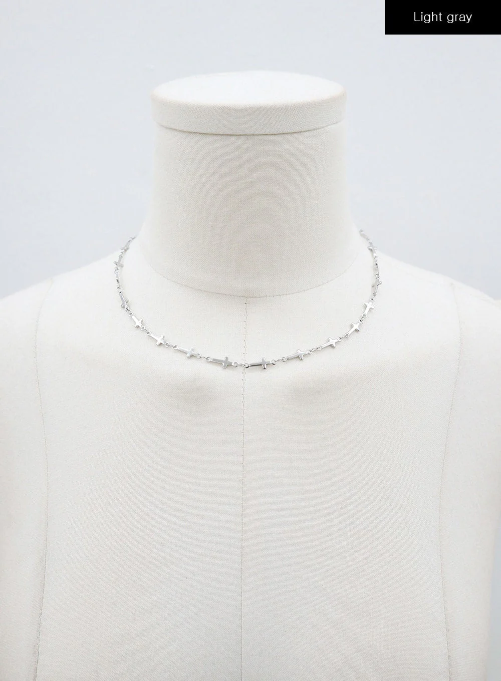 Cross Choker Necklace BM317 - Image 8