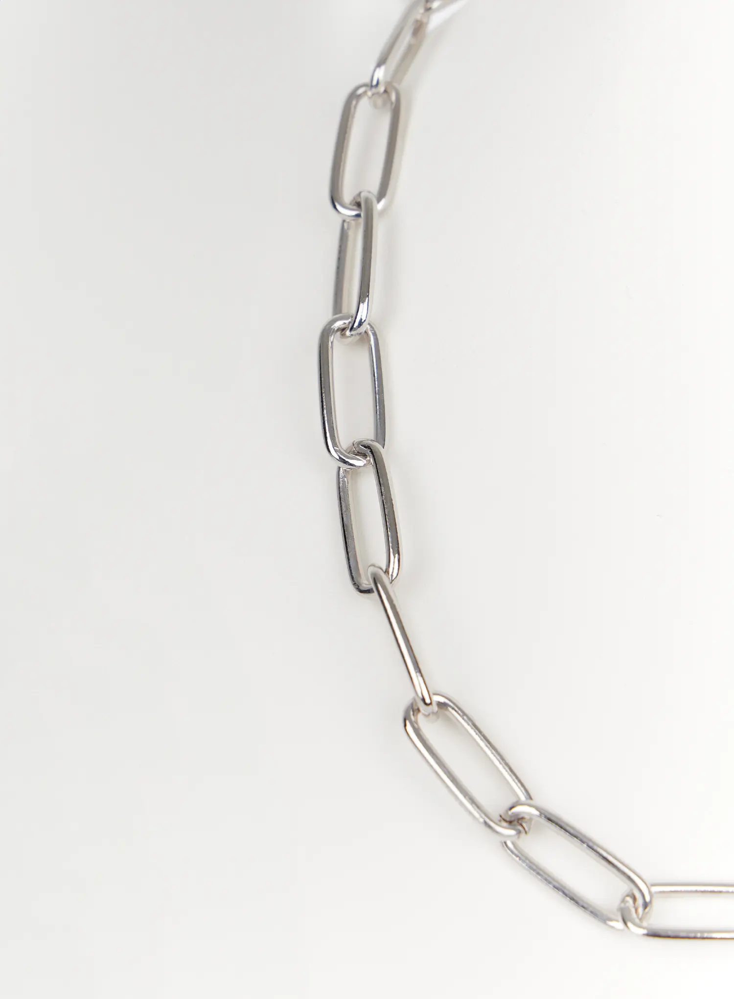 Cubic Chain Link Necklace IN514 - Image 3