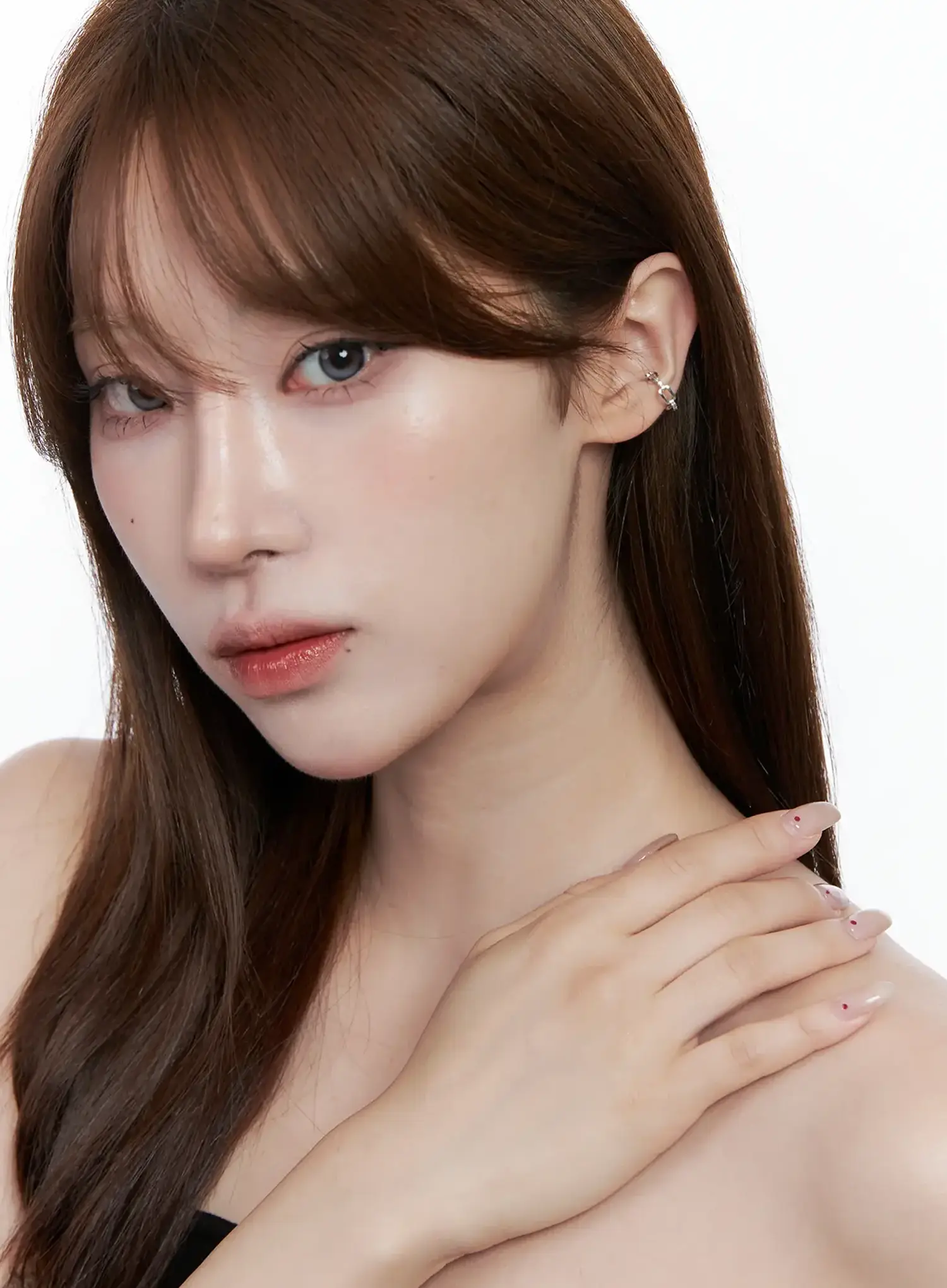 Cubic Clip-on Earcuff IG528 - Image 2