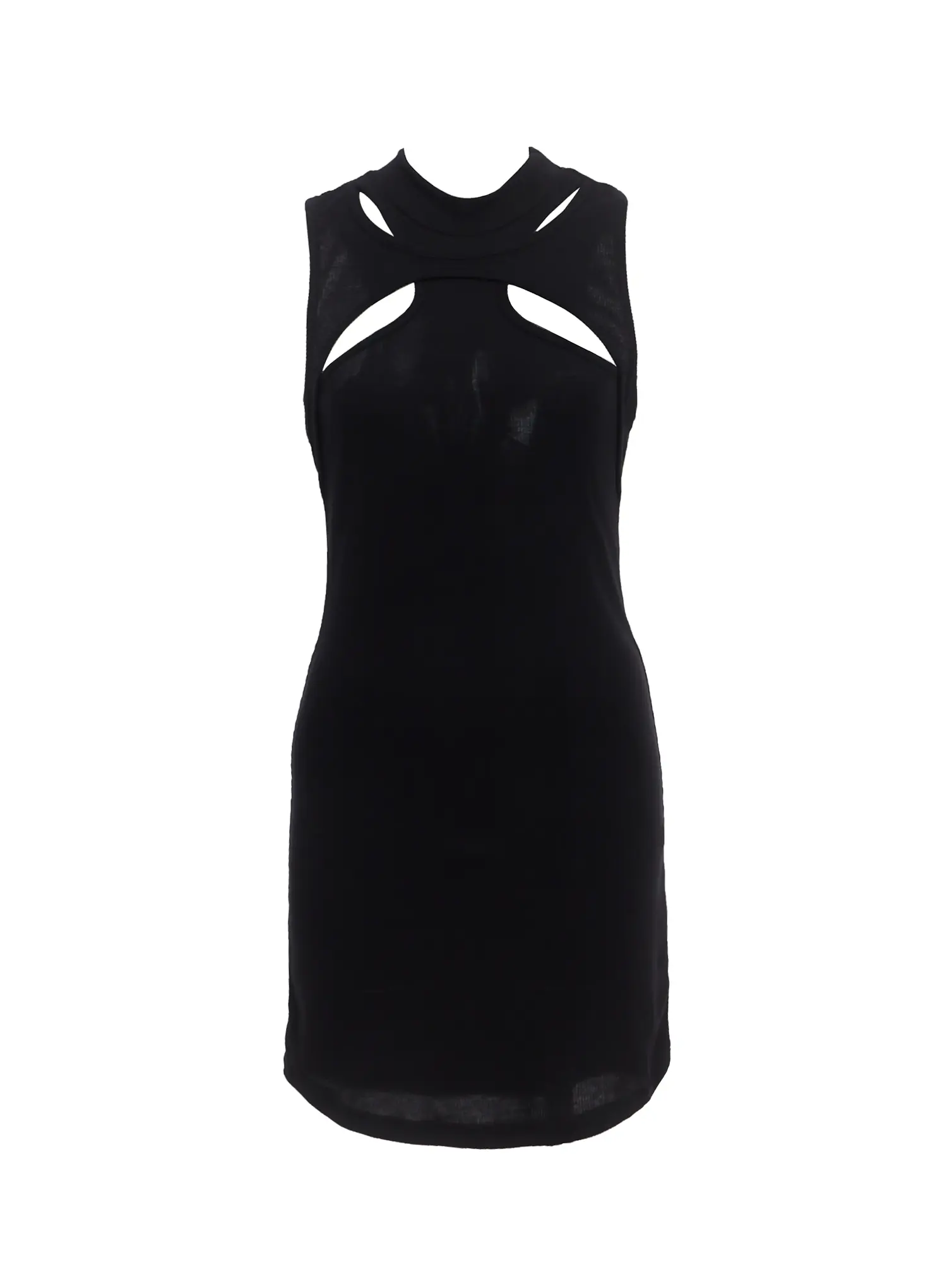 Cut-Out Halter Bodycon Dress IC503 - Image 4