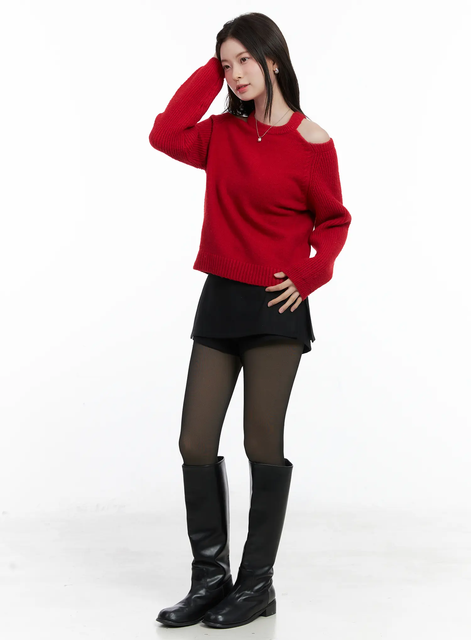 Cutout Knit Sweater CN519 - Image 6