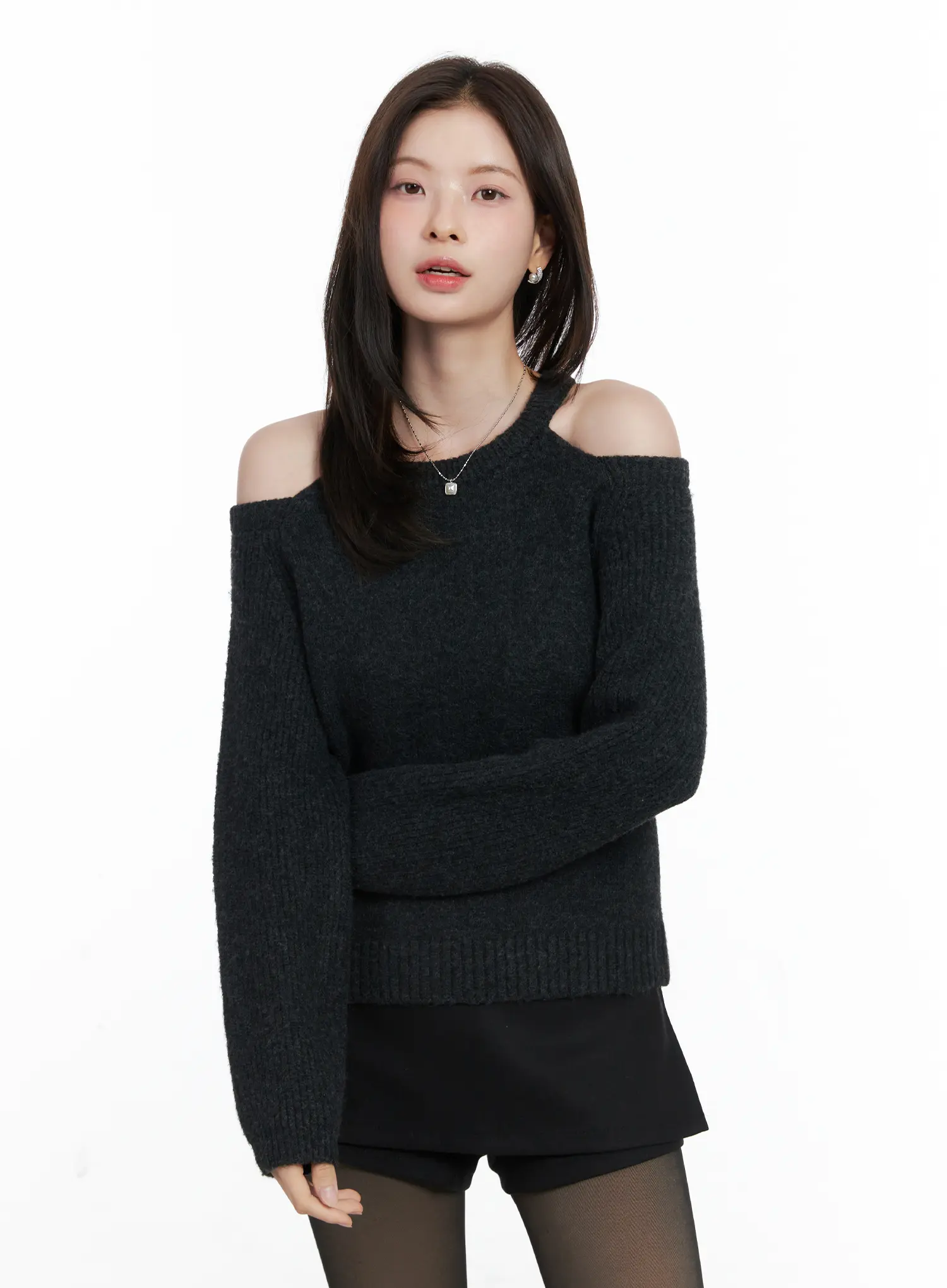Cutout Knit Sweater CN519 - Image 8