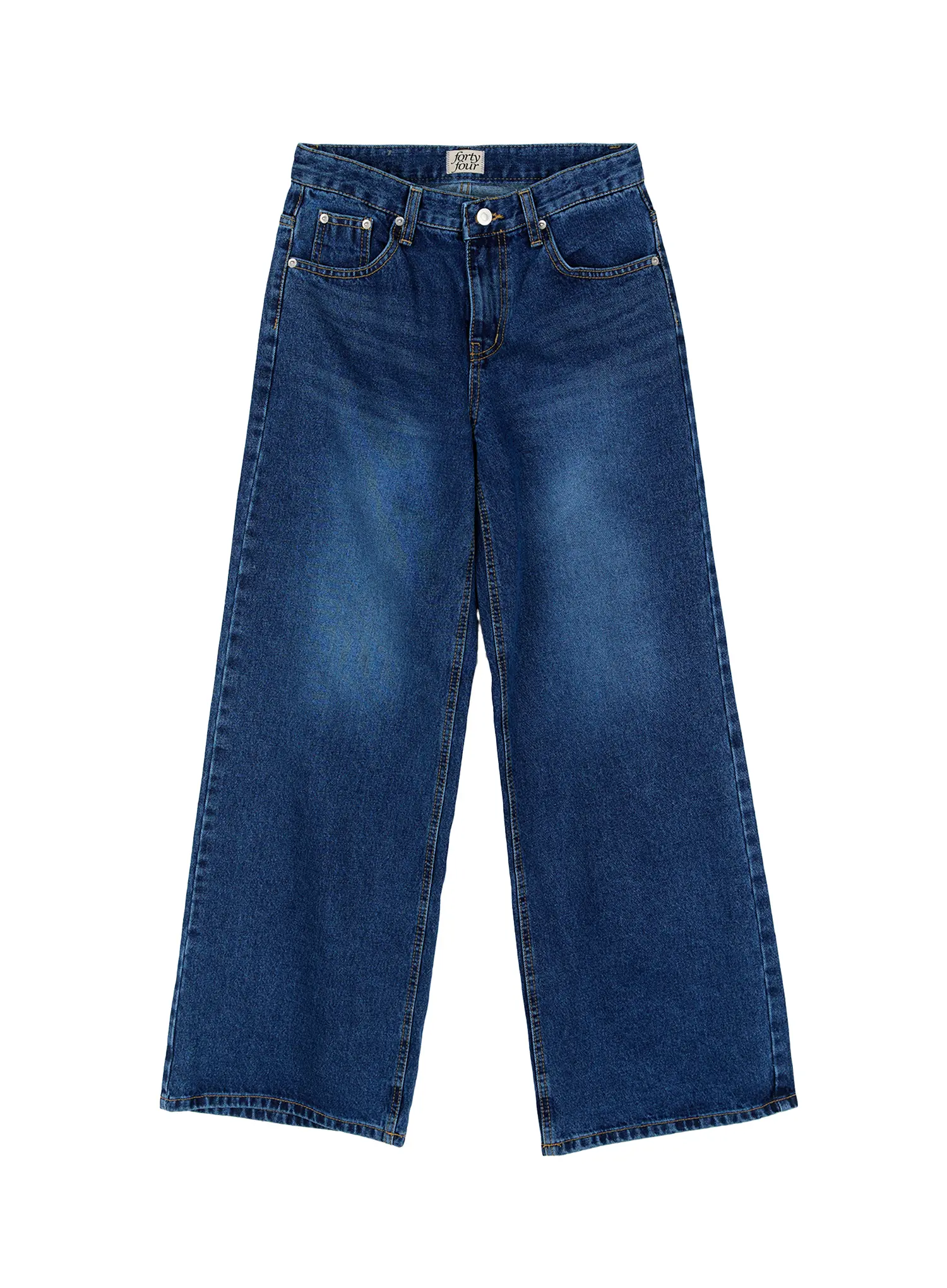 Dahye Washed Relaxed-Fit Denim Jeans CL530 - Image 11