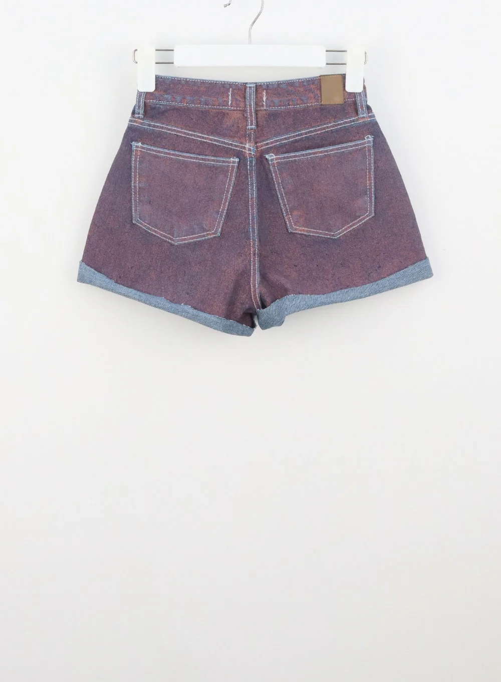 Dark Wash Denim Shorts IL307 - Image 11