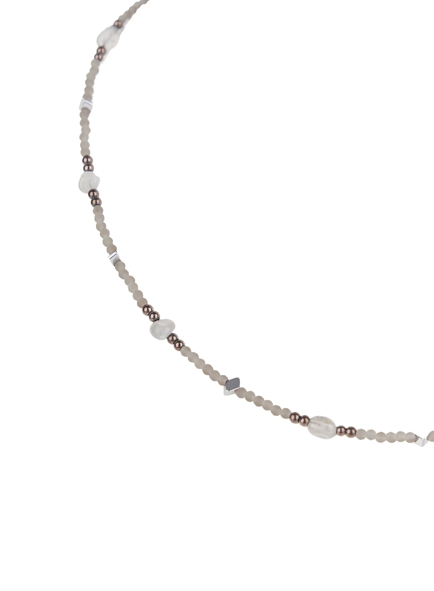 Delicate Beaded Choker Necklace CS505 - Image 4
