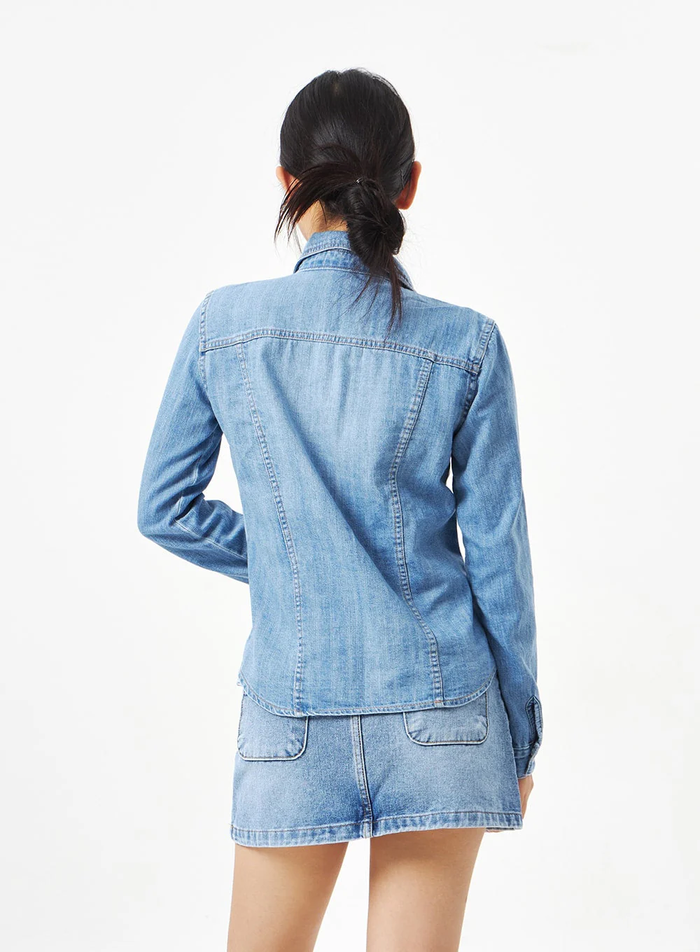Denim Shirt CA317 - Image 6