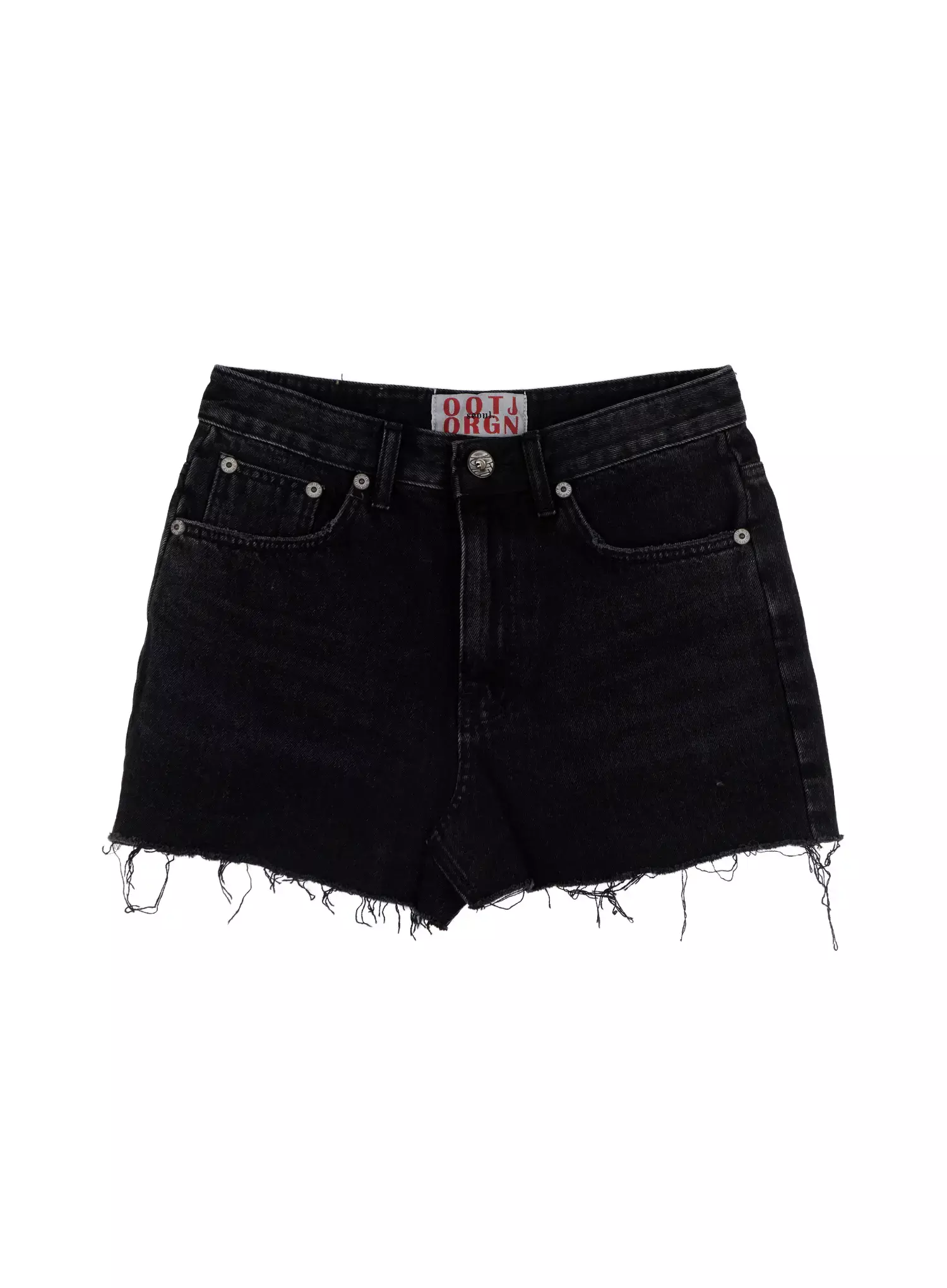 Distressed Denim Mini Skirt IN528 - Image 14