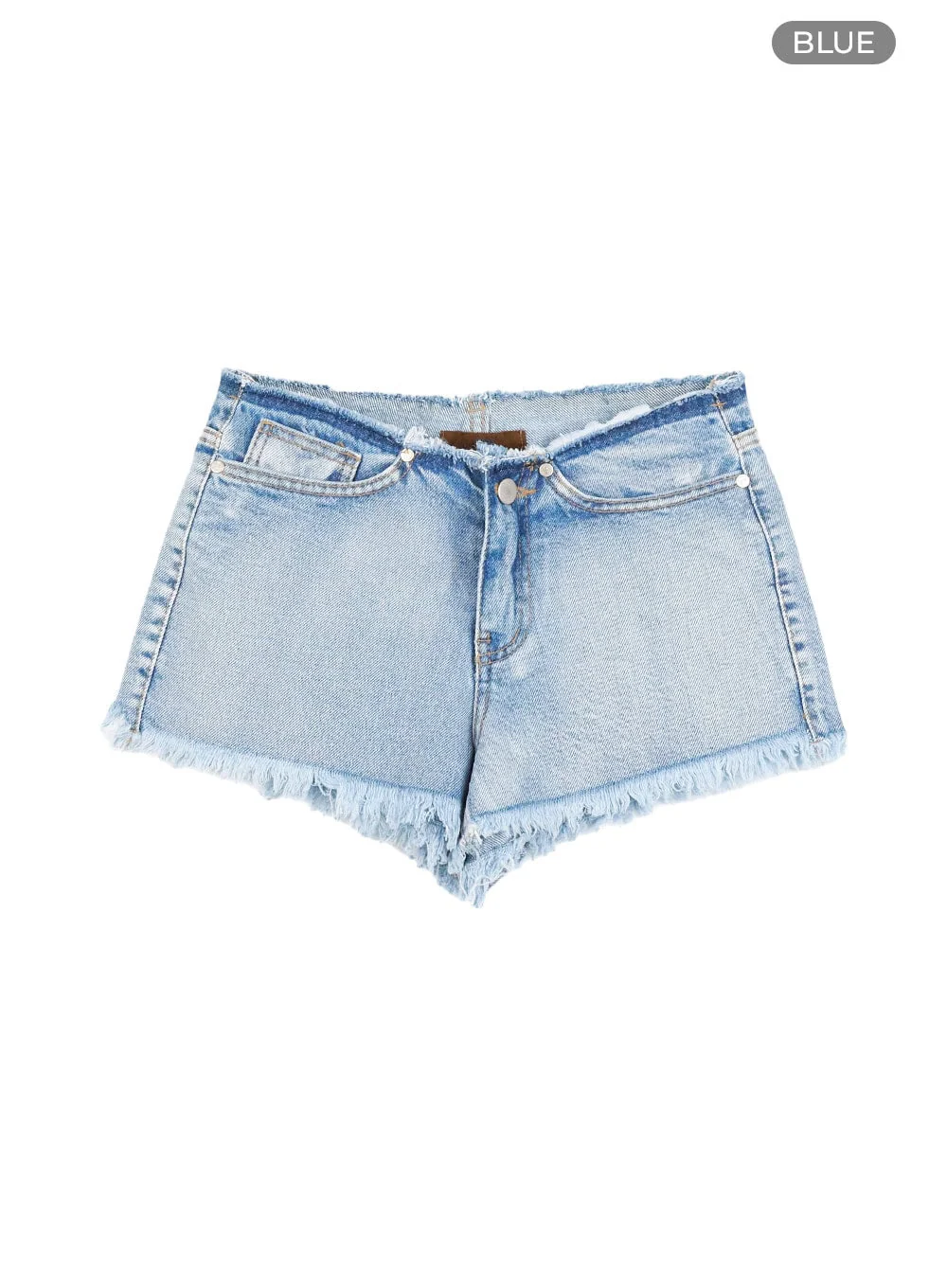 Distressed Washed Denim Shorts CL404 - Image 8