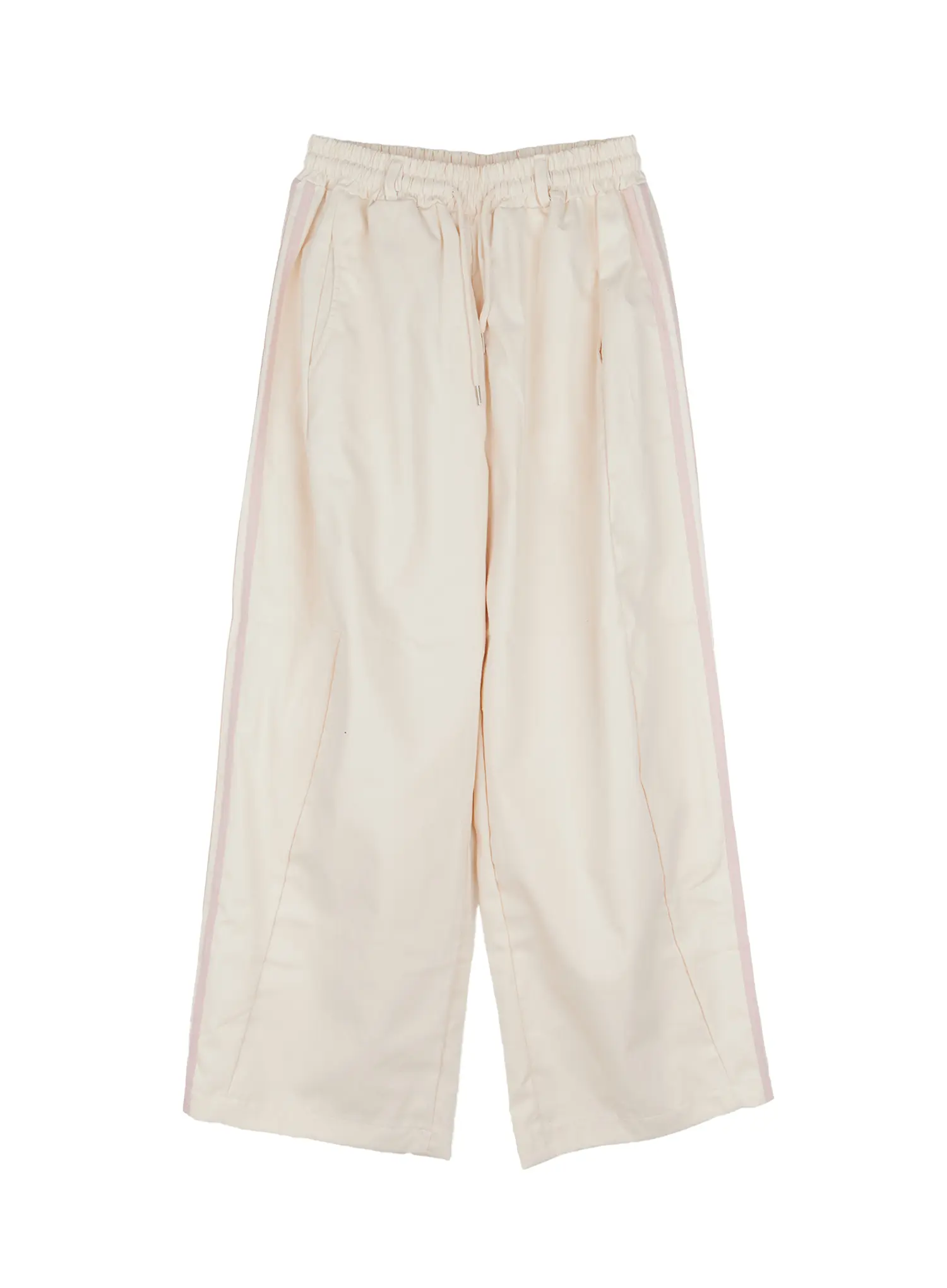 Double Stripe Wide Cotton Pants CO501 - Image 11