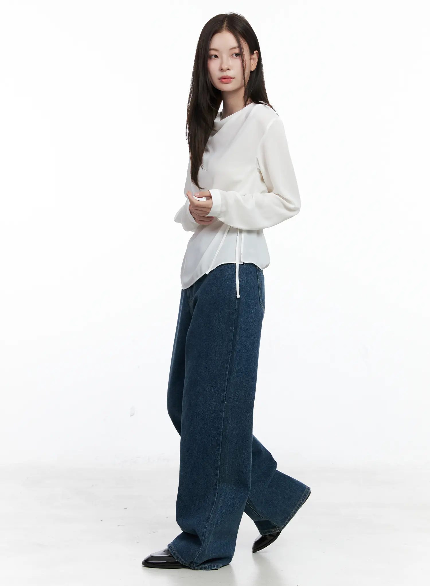 Draped Blouse CO503 - Image 3