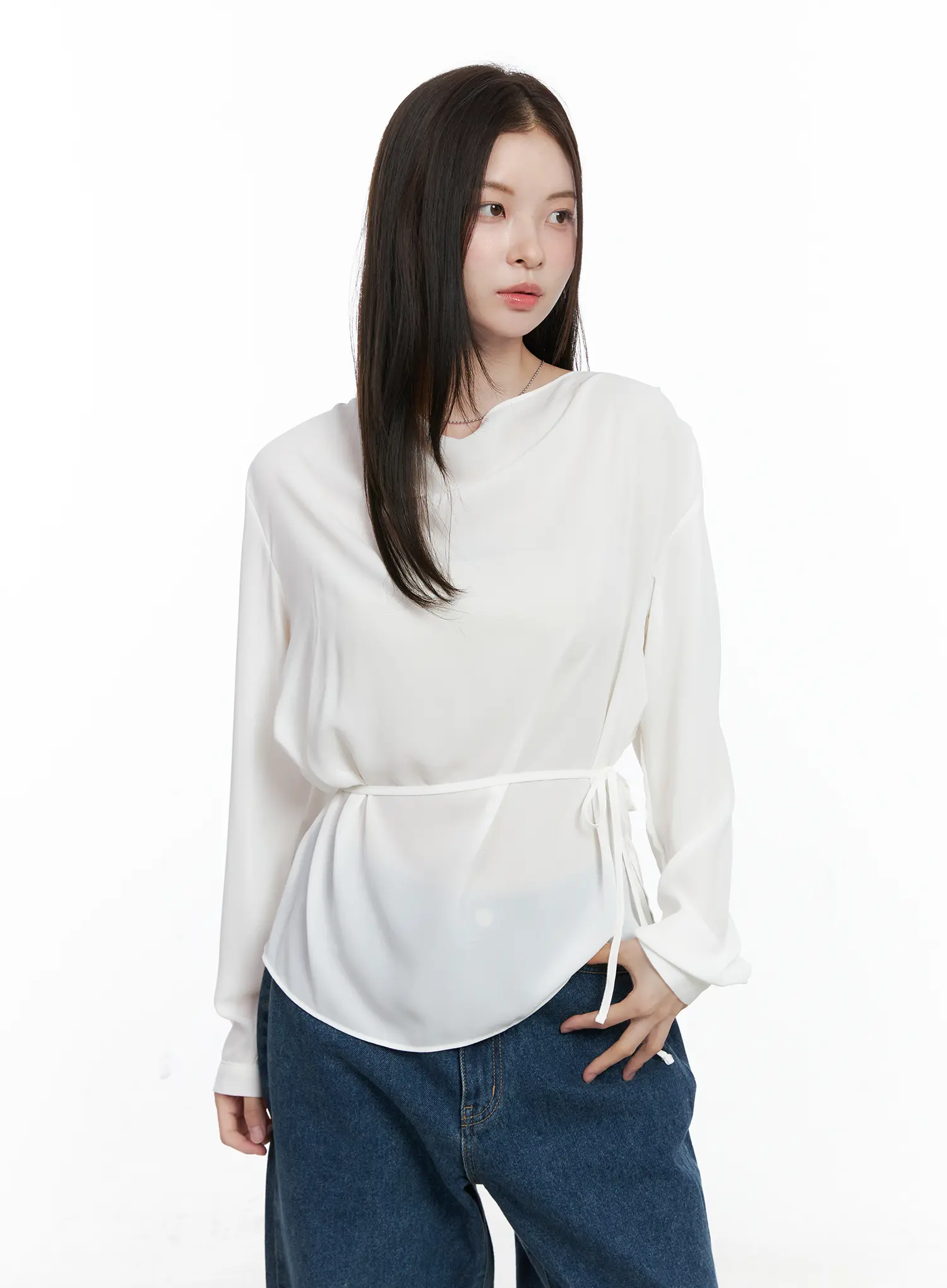 Draped Blouse CO503 - Image 9