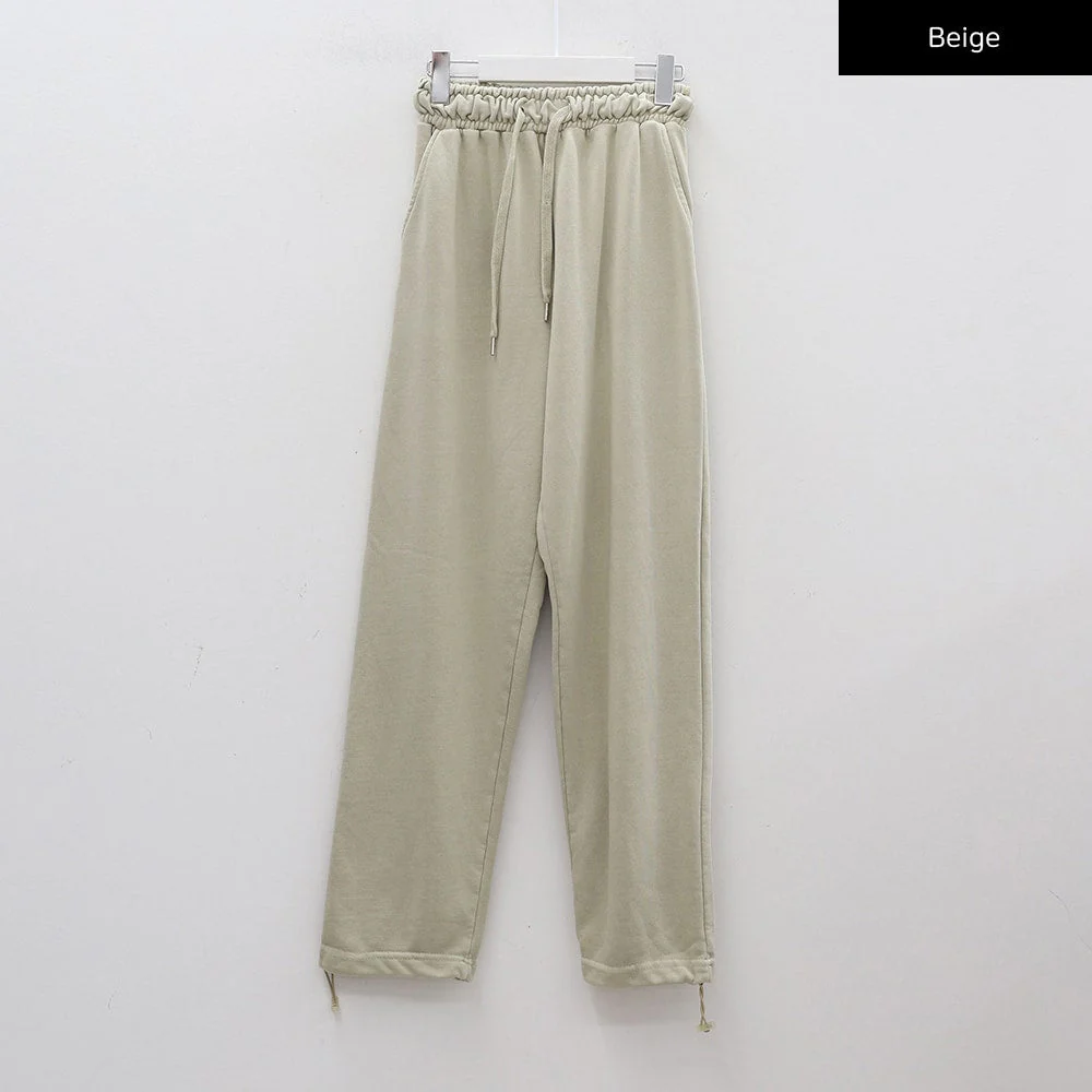Drawstring Waist Banded Sweat Pants CAO13 - Image 17
