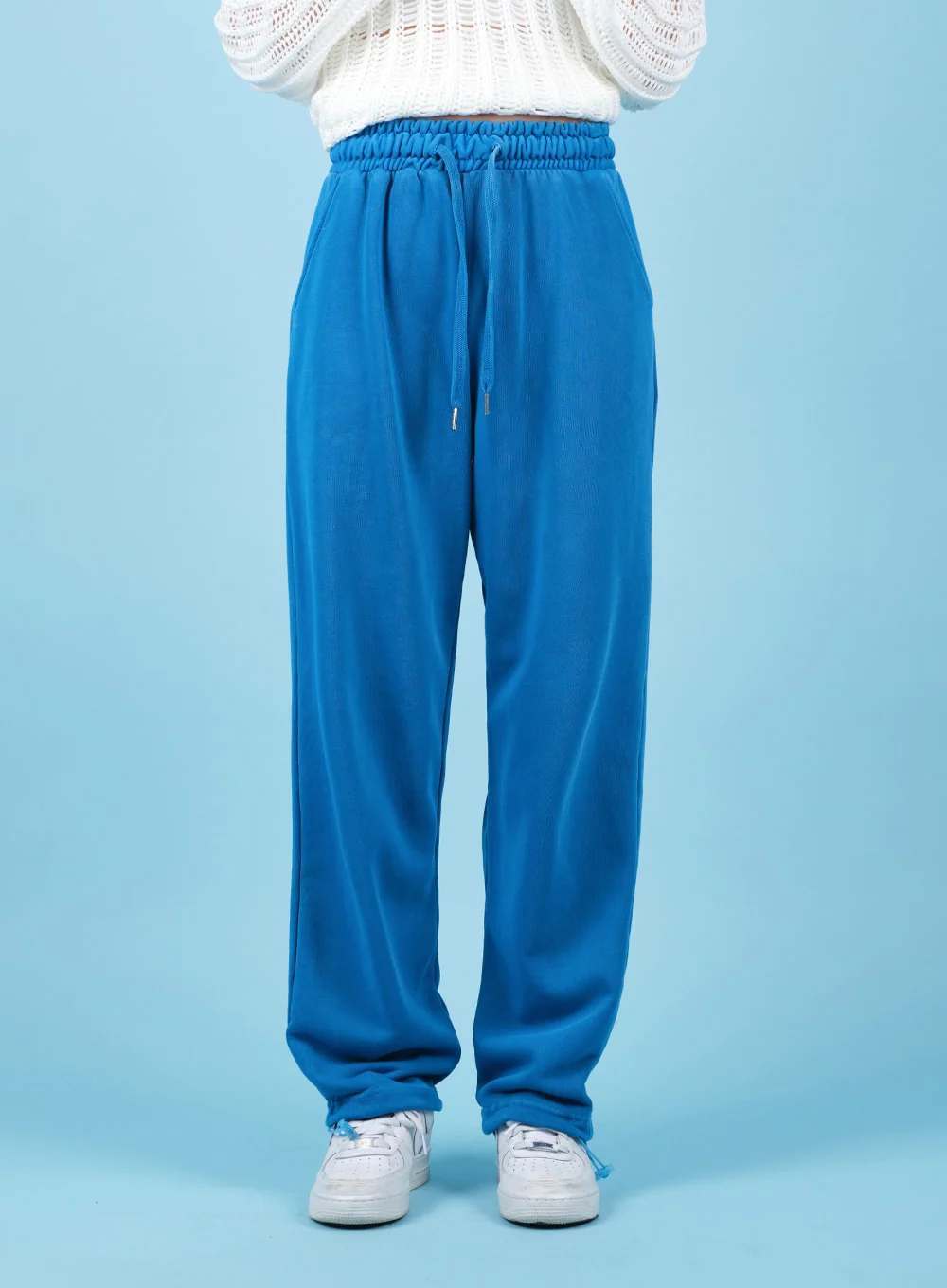 Drawstring Waist Banded Sweat Pants CAO13 - Image 2