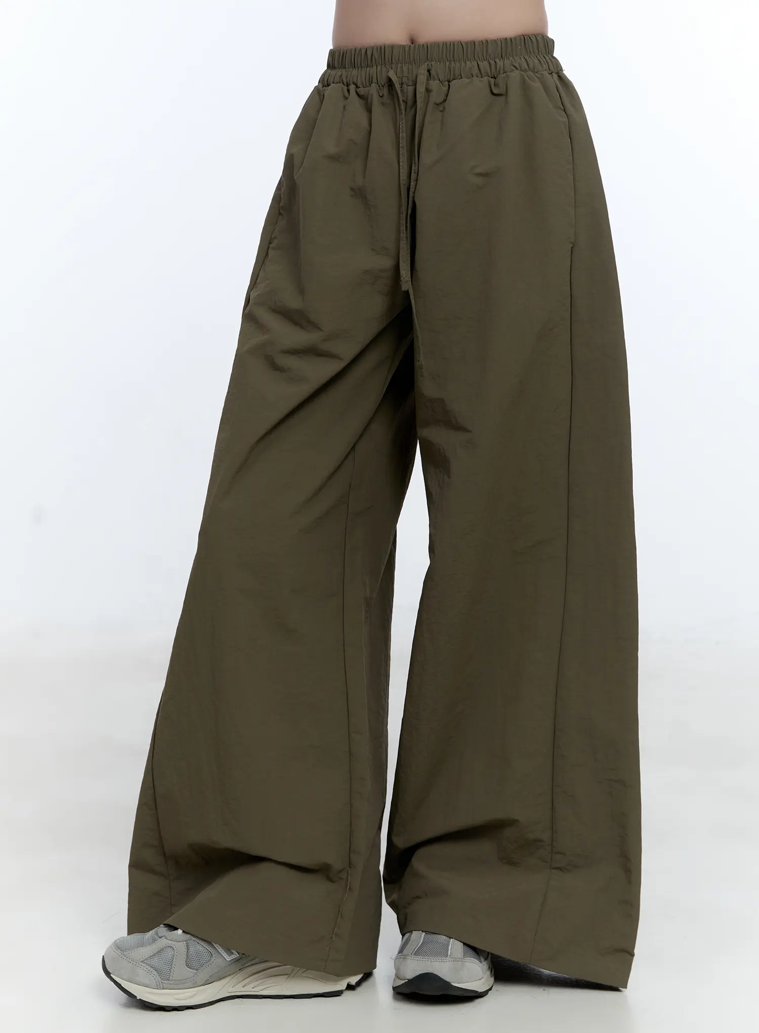 Drawstring Wide-Leg Pants CG513