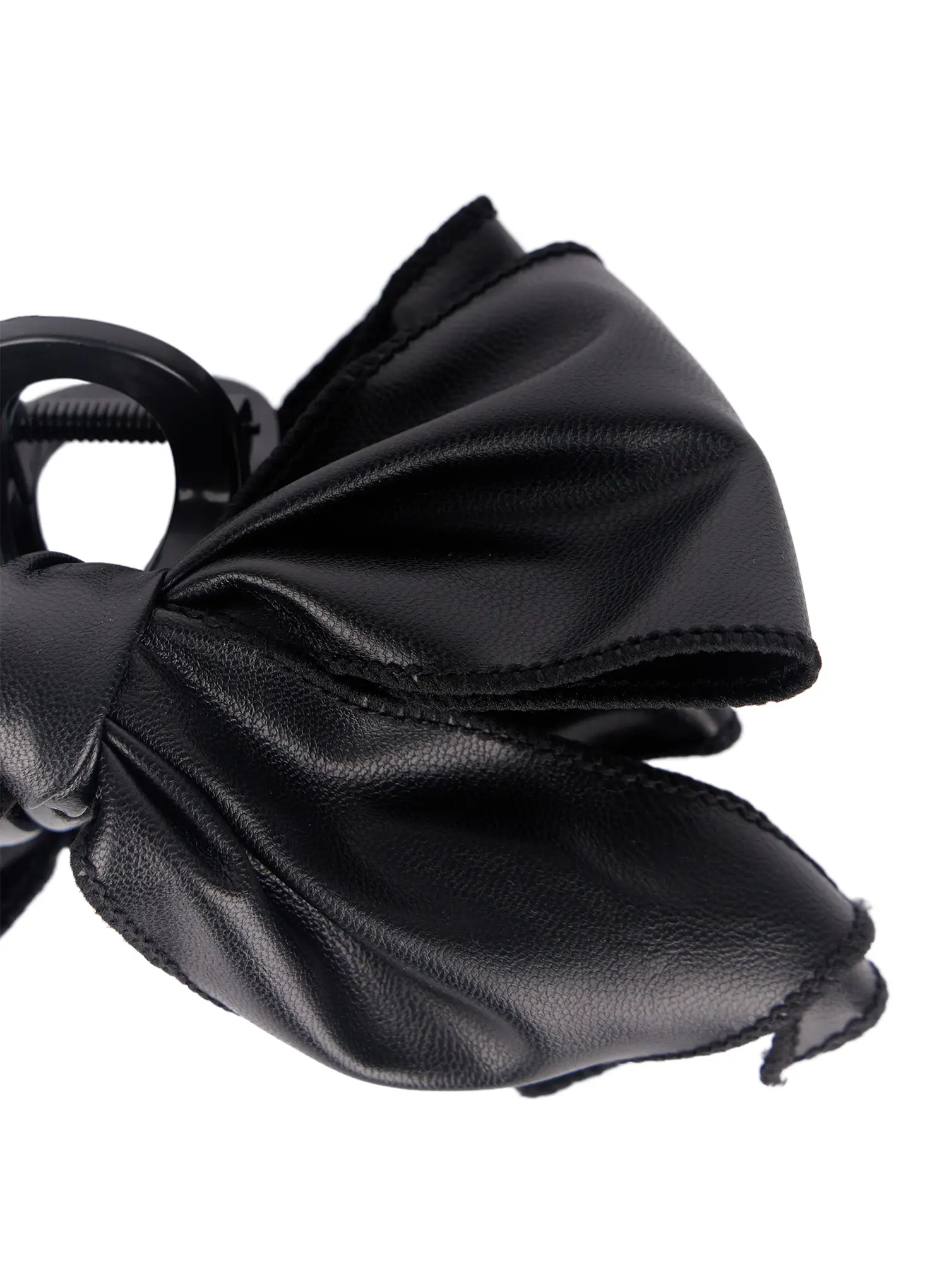 Eco-Leather Bow Claw Clip F502 - Image 4