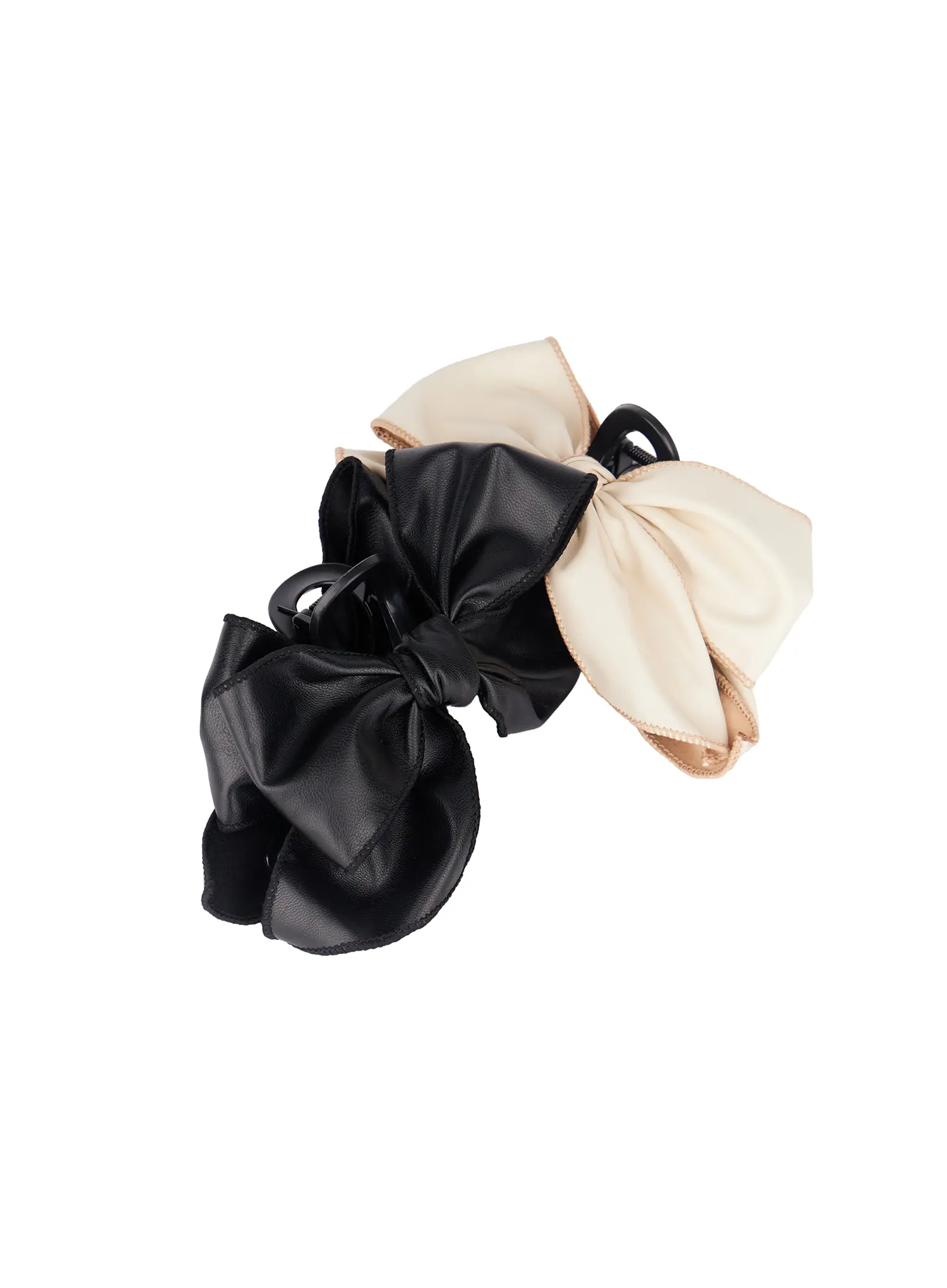 Eco-Leather Bow Claw Clip F502 - Image 7