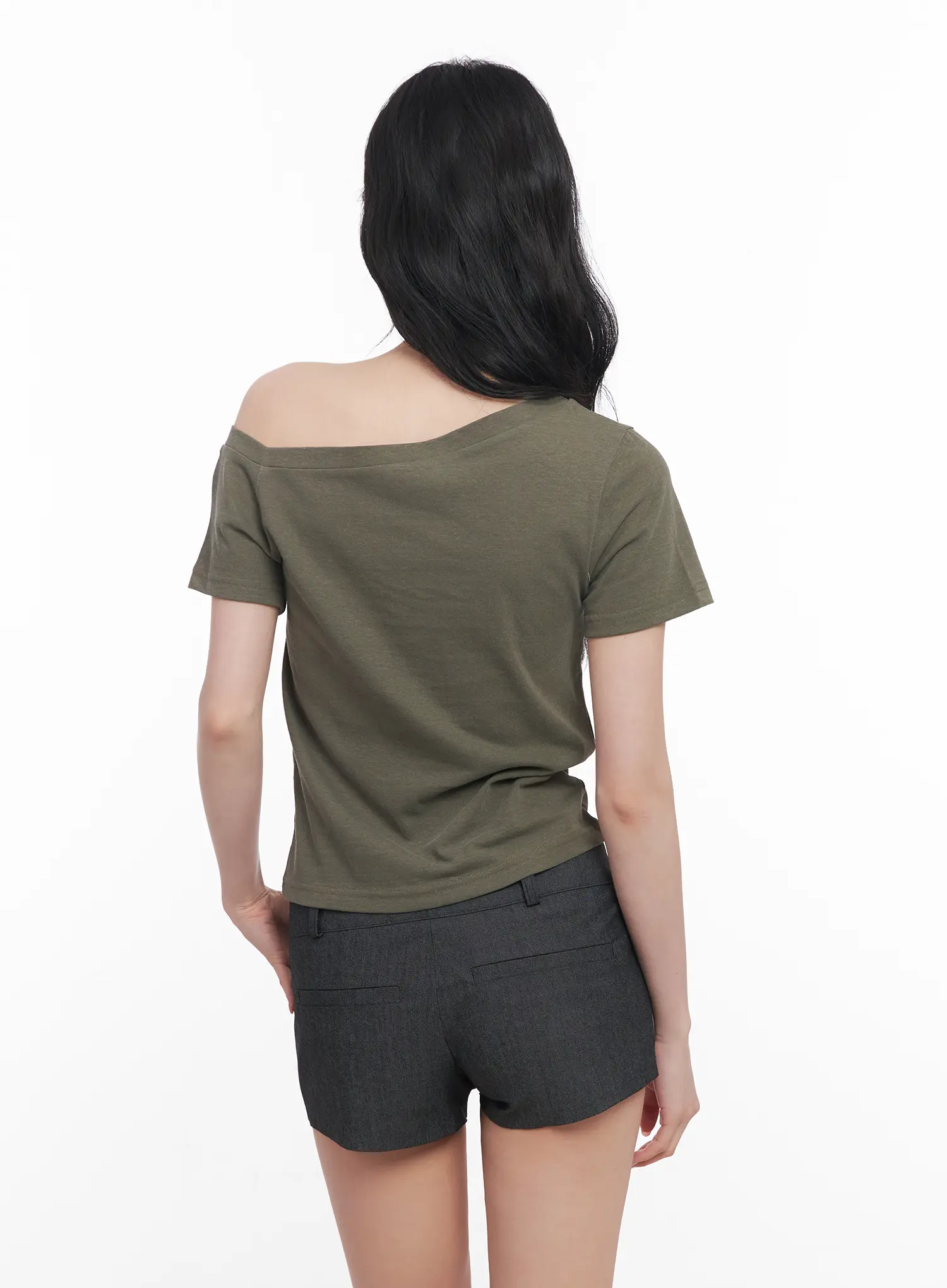 Edgy One-Shoulder Top CU511 - Image 7
