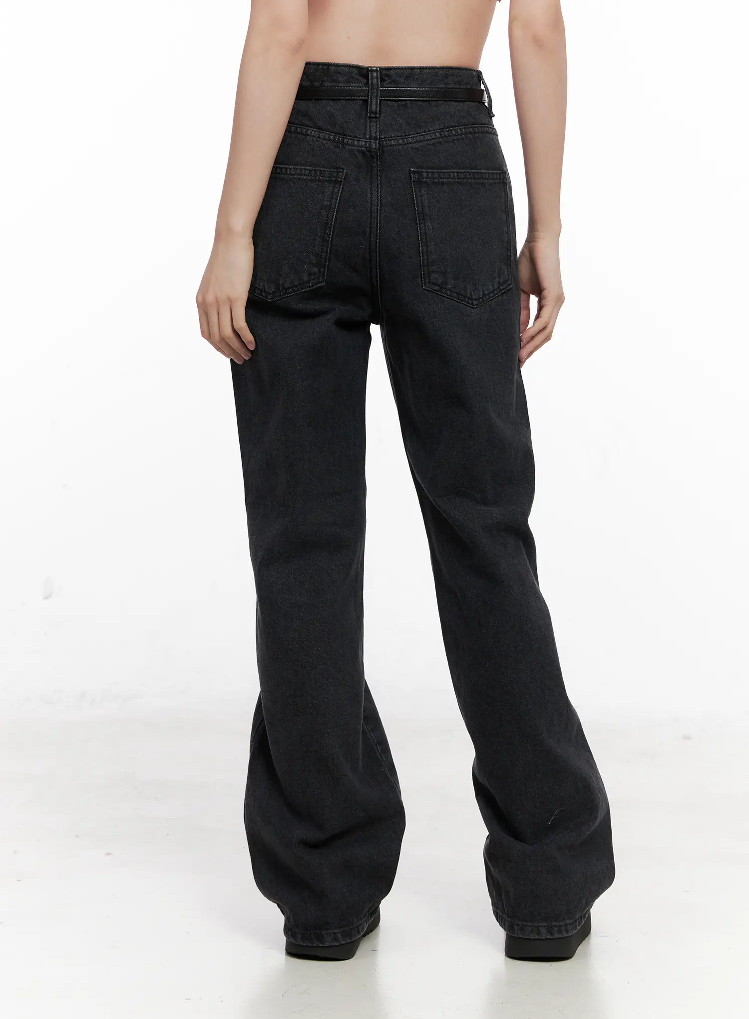 Eileen Belted Flare Jeans CN504 - Image 6