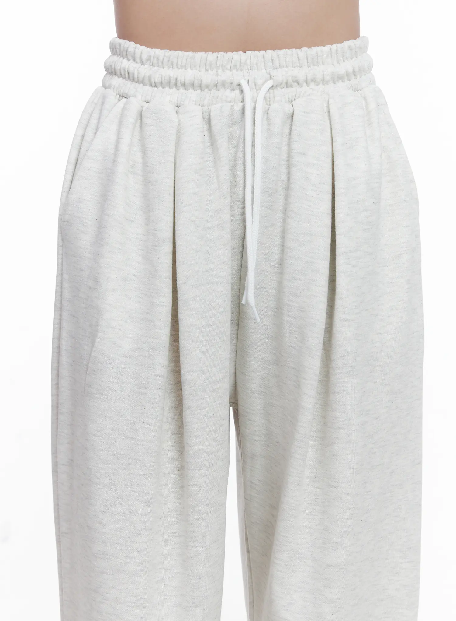 Elastic Waist Pintuck Sweatpants CS523 - Image 3