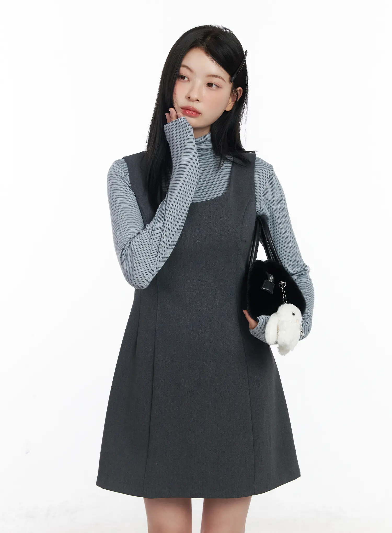 Elegant A-Line Mini Dress CJ519 - Image 10