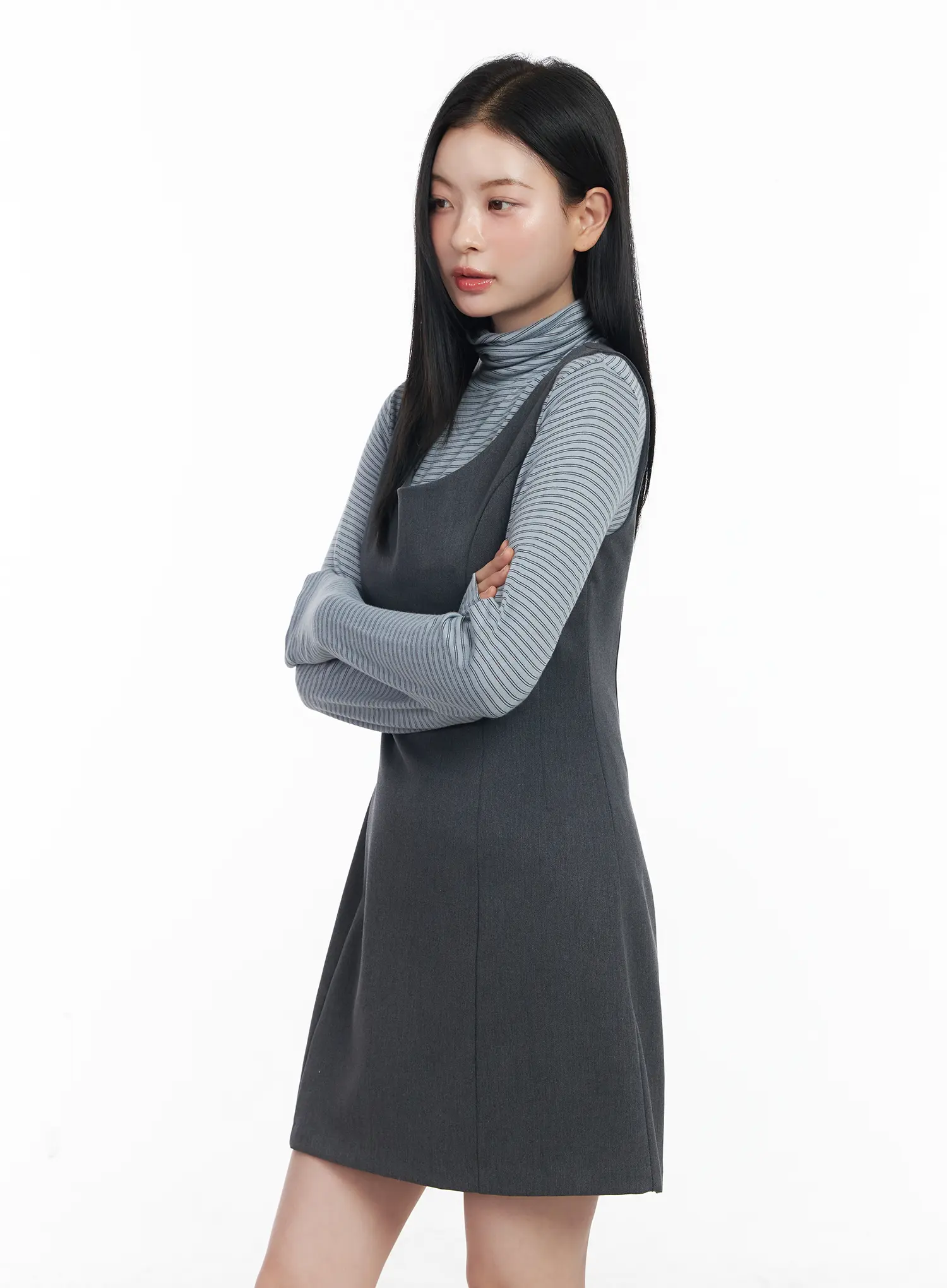Elegant A-Line Mini Dress CJ519 - Image 4