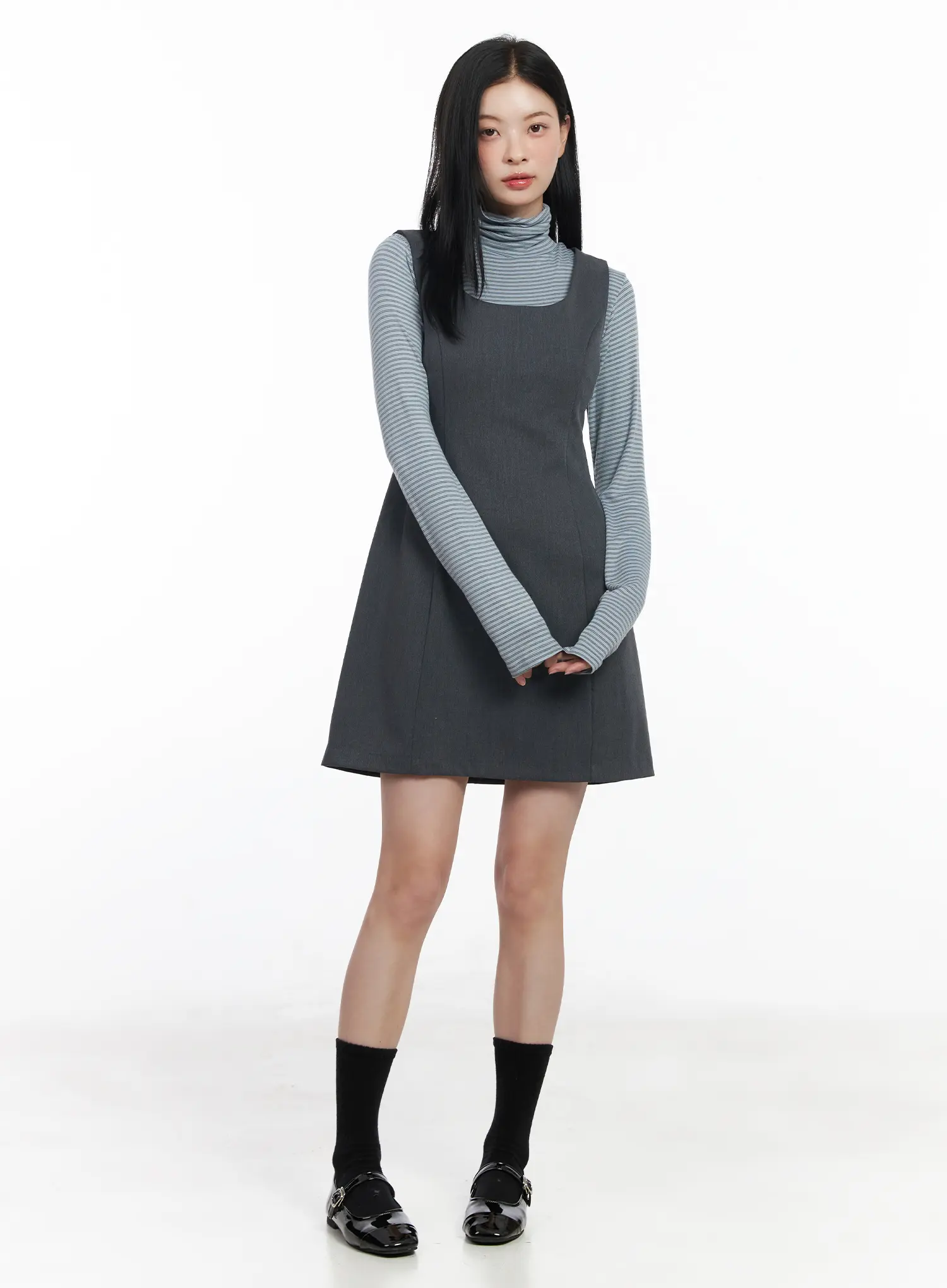Elegant A-Line Mini Dress CJ519 - Image 5