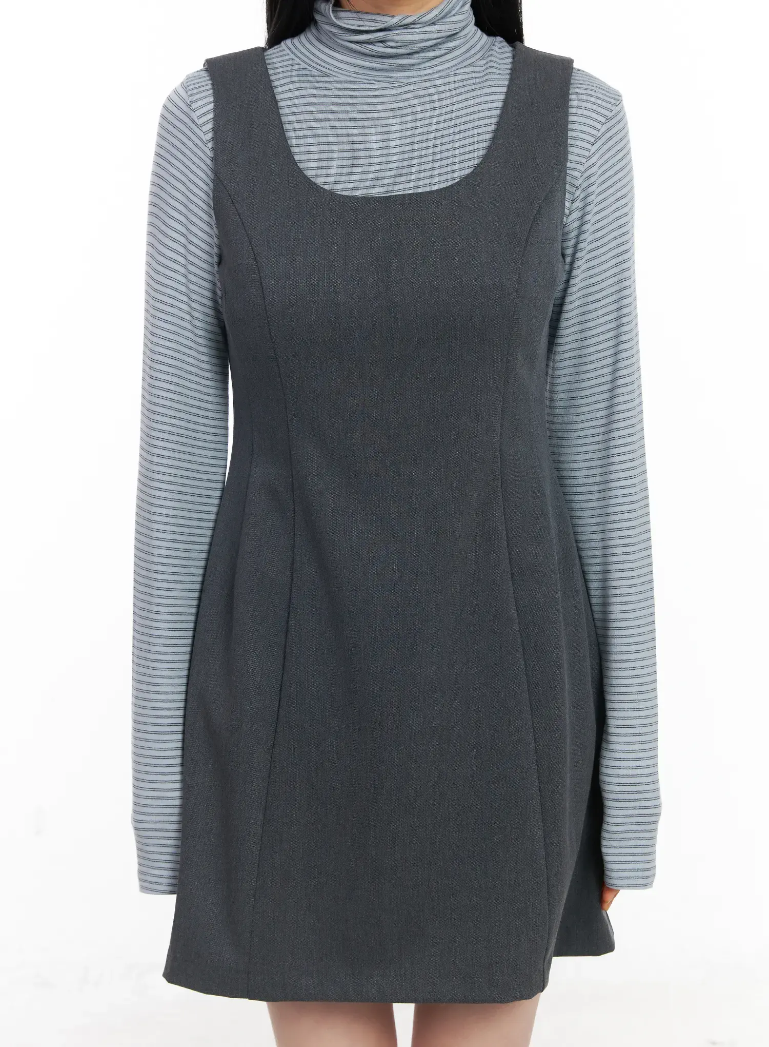 Elegant A-Line Mini Dress CJ519 - Image 8
