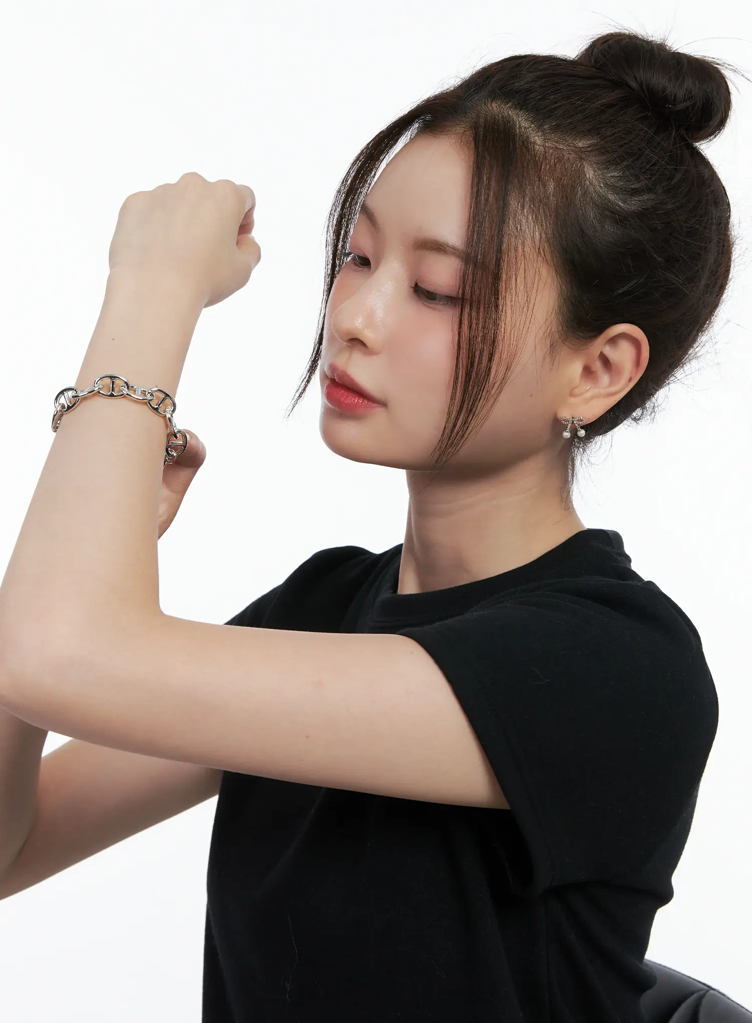 Elegant Chain Link Bracelet IN514 - Image 3