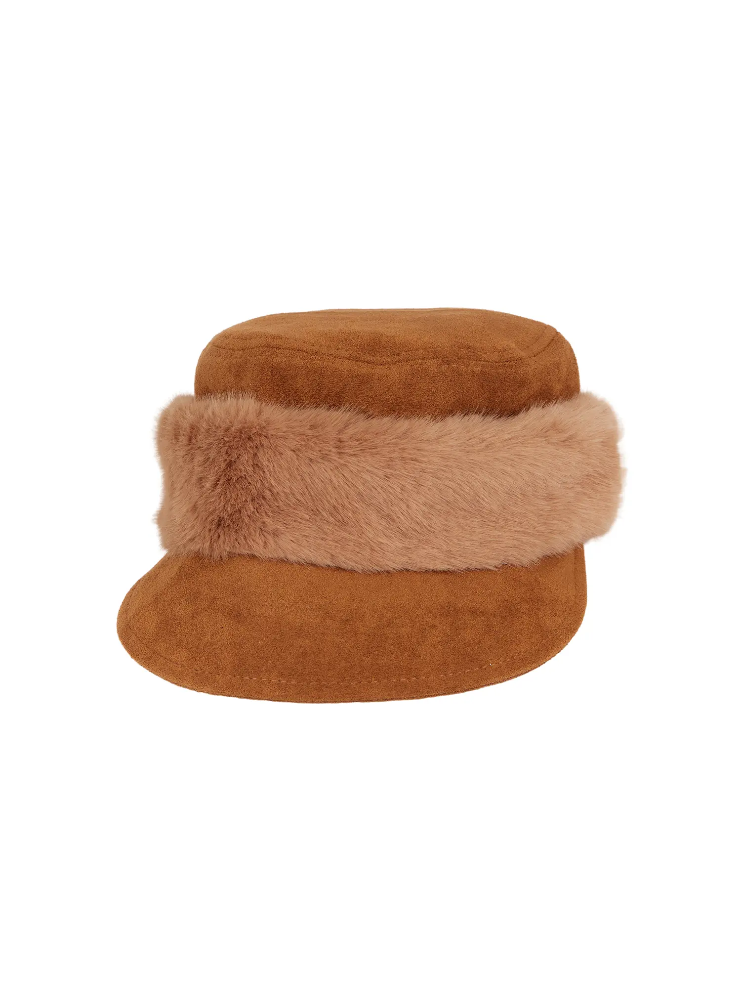 Elegant Faux Fur Trimmed Hat CD517 - Image 9