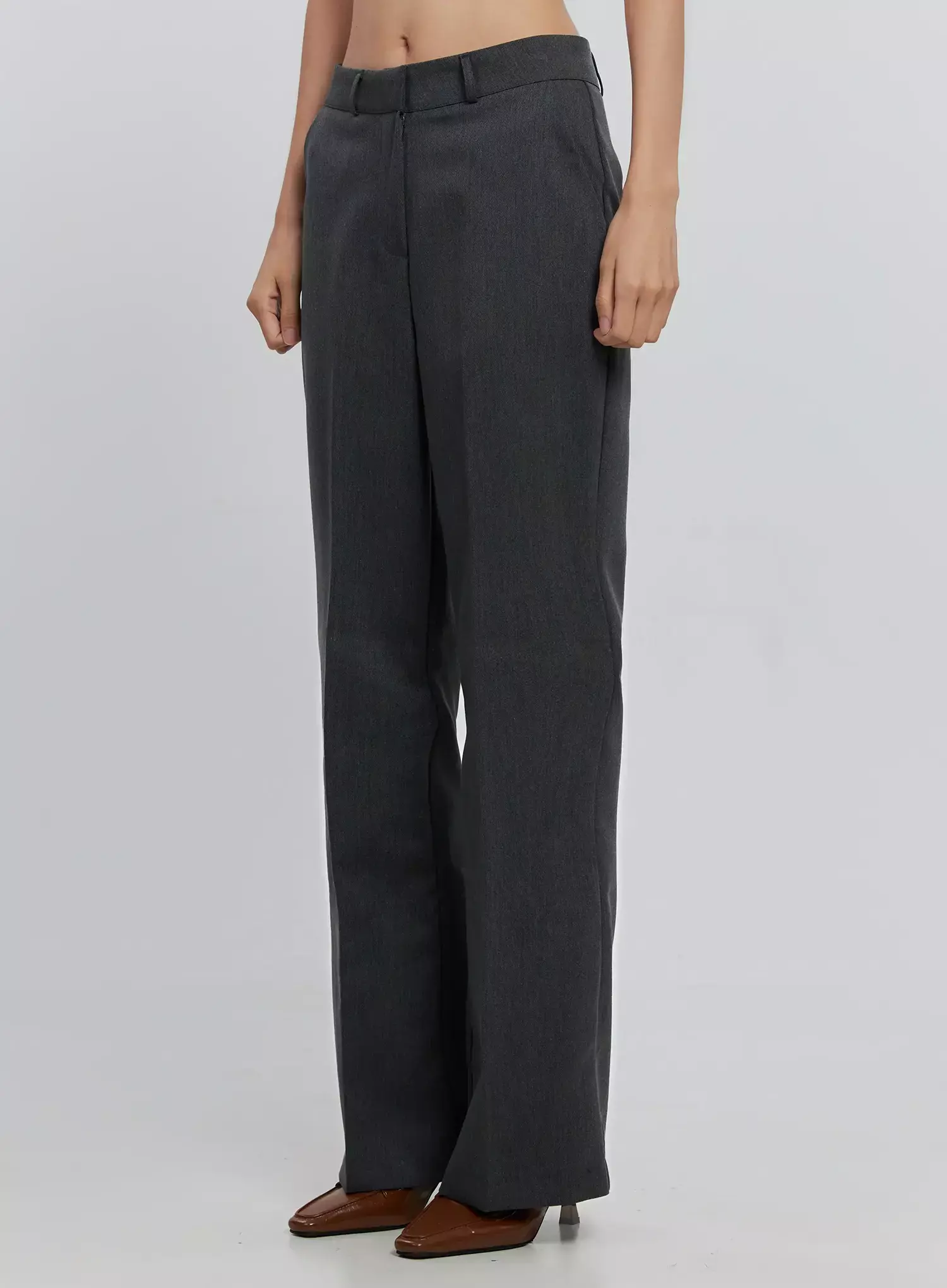 Elegant Flared Trousers IS516 - Image 6