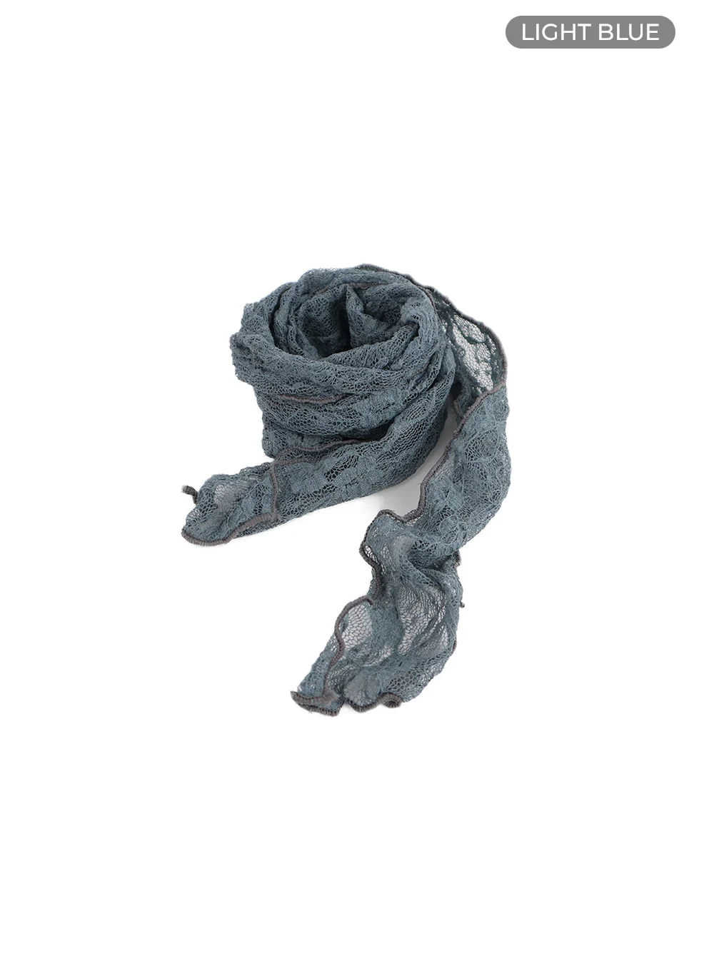 Elegant Laced Thin Scarf CM406 - Image 6