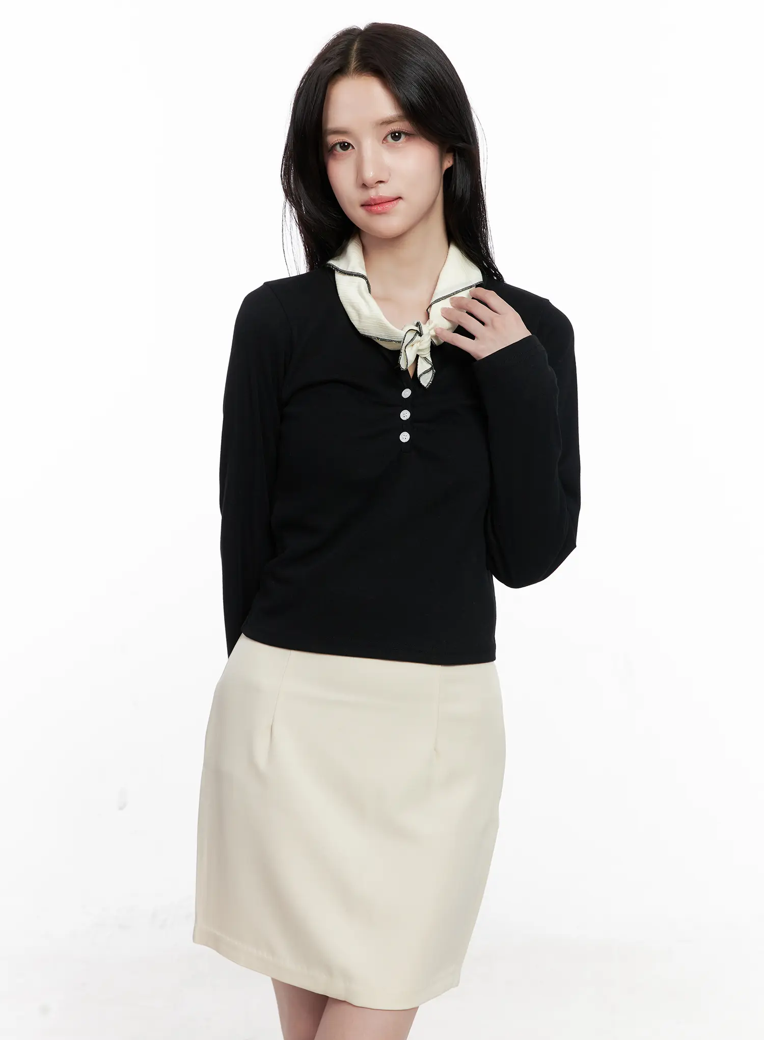 Elegant Line Scarf CO524 - Image 3