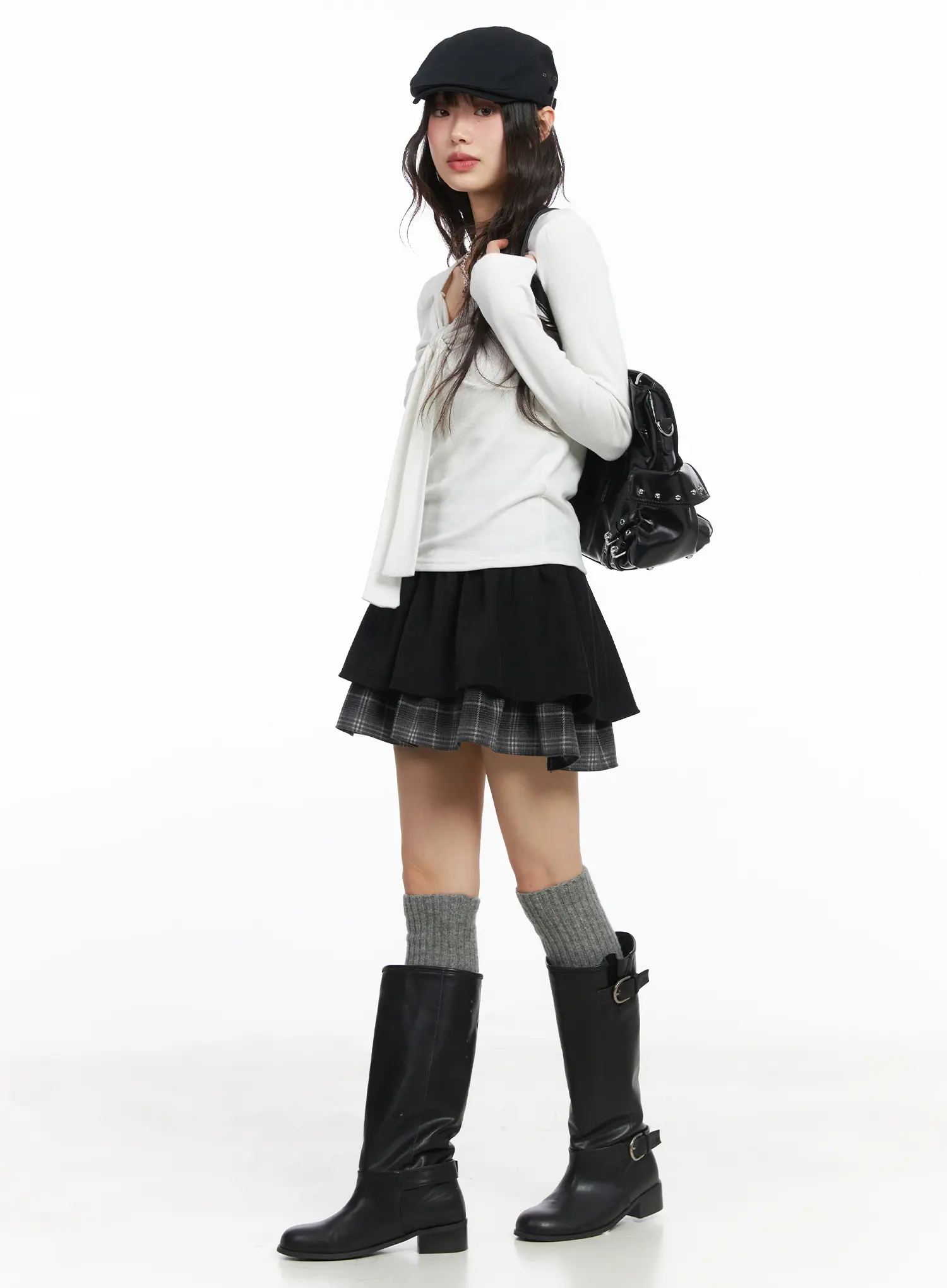 Elegant Ribbon Long Sleeve Blouse CD531 - Image 7