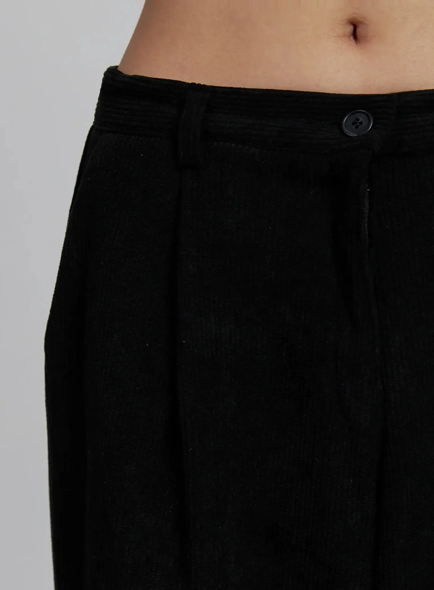Elegant Wide Leg Corduroy Pants IM520 - Image 4