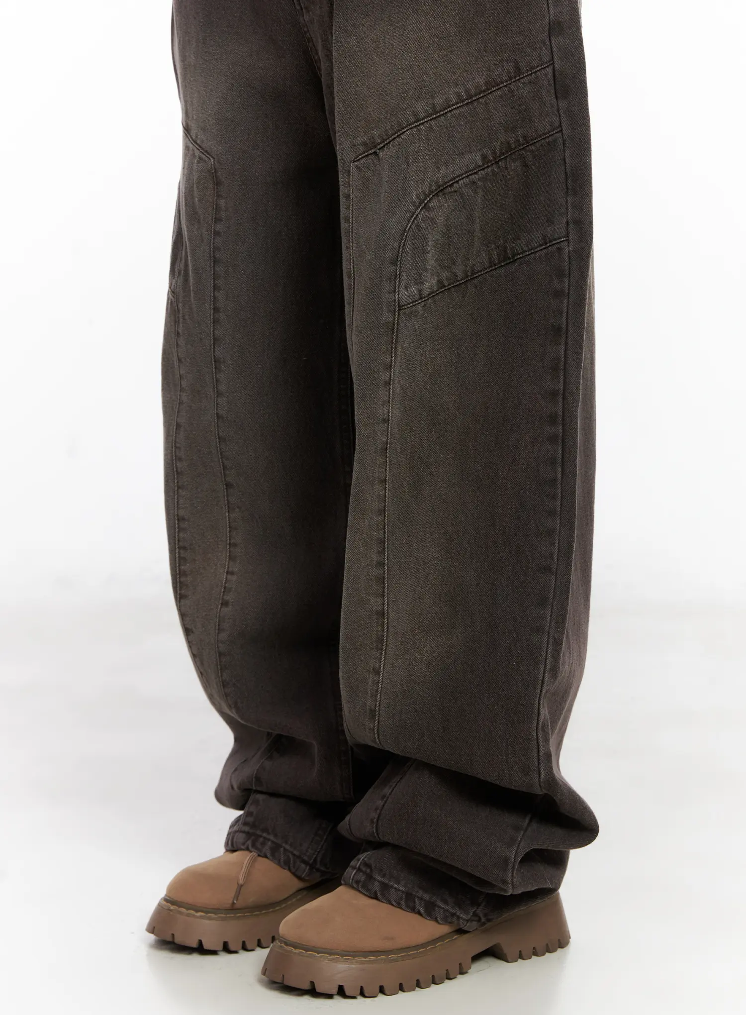 Elia Washed Baggy Jeans CN528 - Image 8