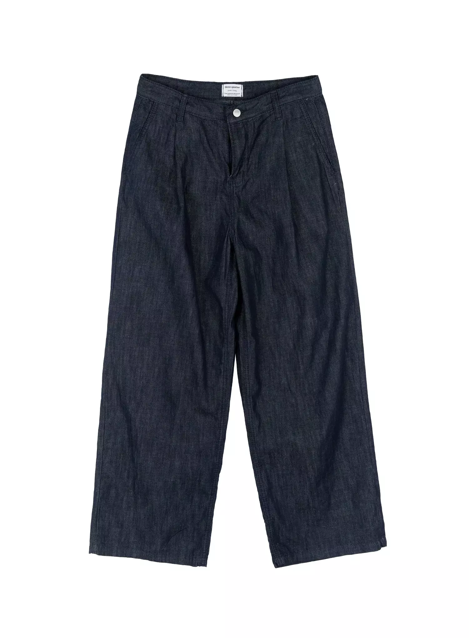 Elio Pintuck Wide-Leg Jeans IS516 - Image 16