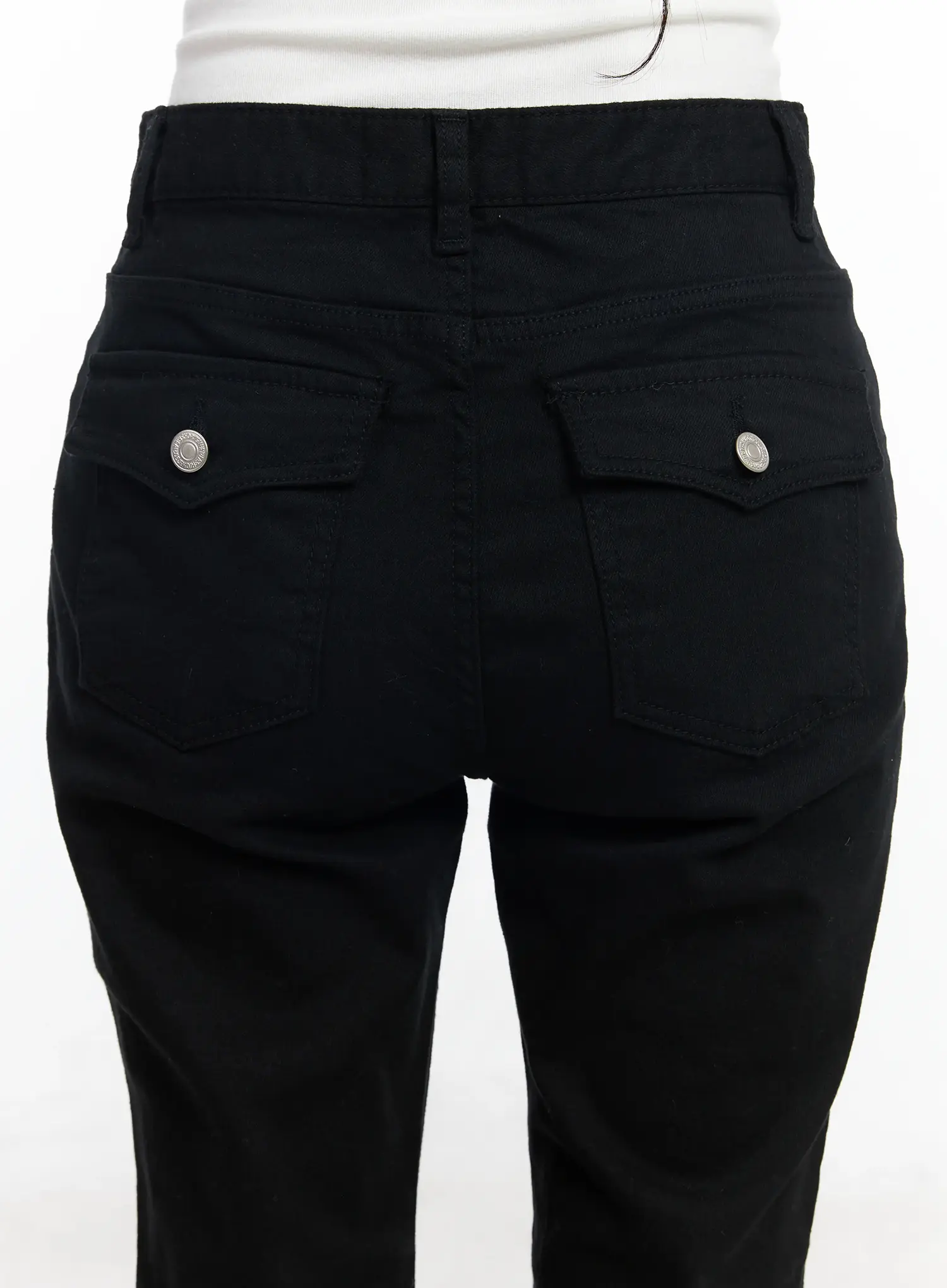 Ellis High-Waist Bootcut Jeans IJ529 - Image 7