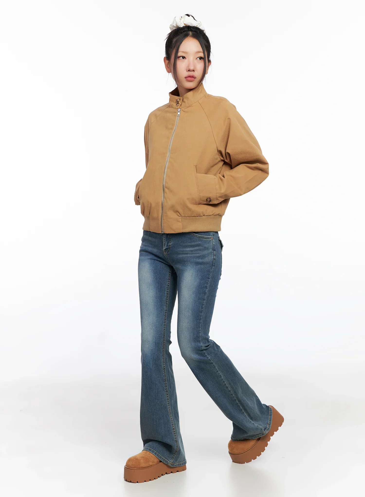 Emelia Back Pocket Flare Jeans CO514 - Image 4