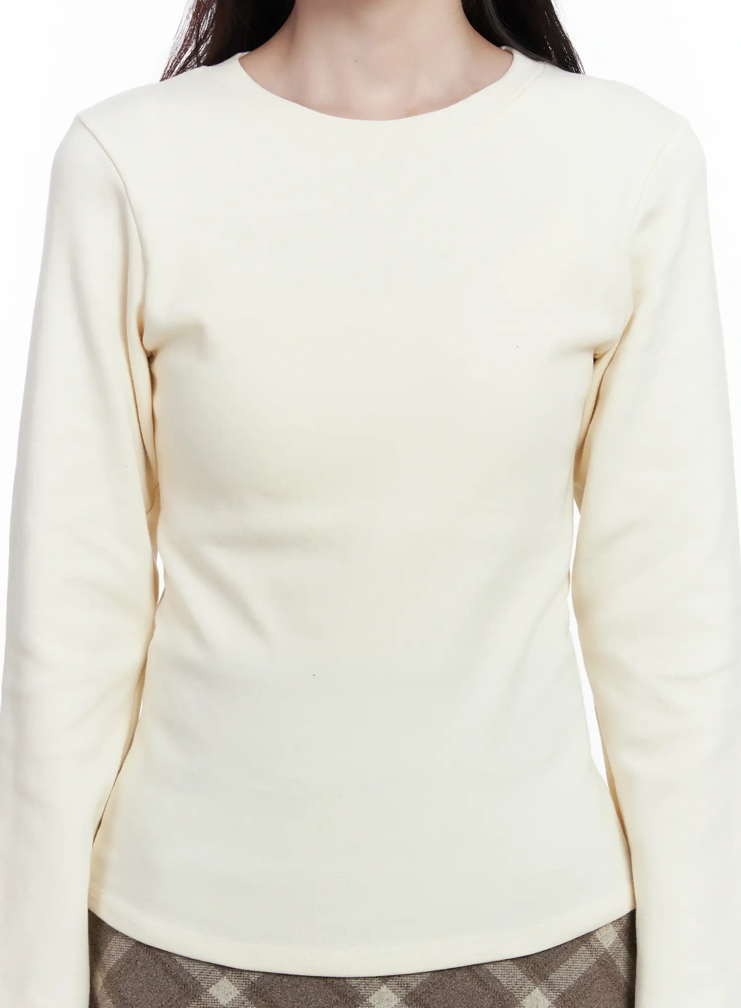 Essential Fleece-Lined Long Sleeve IJ529 - Image 5