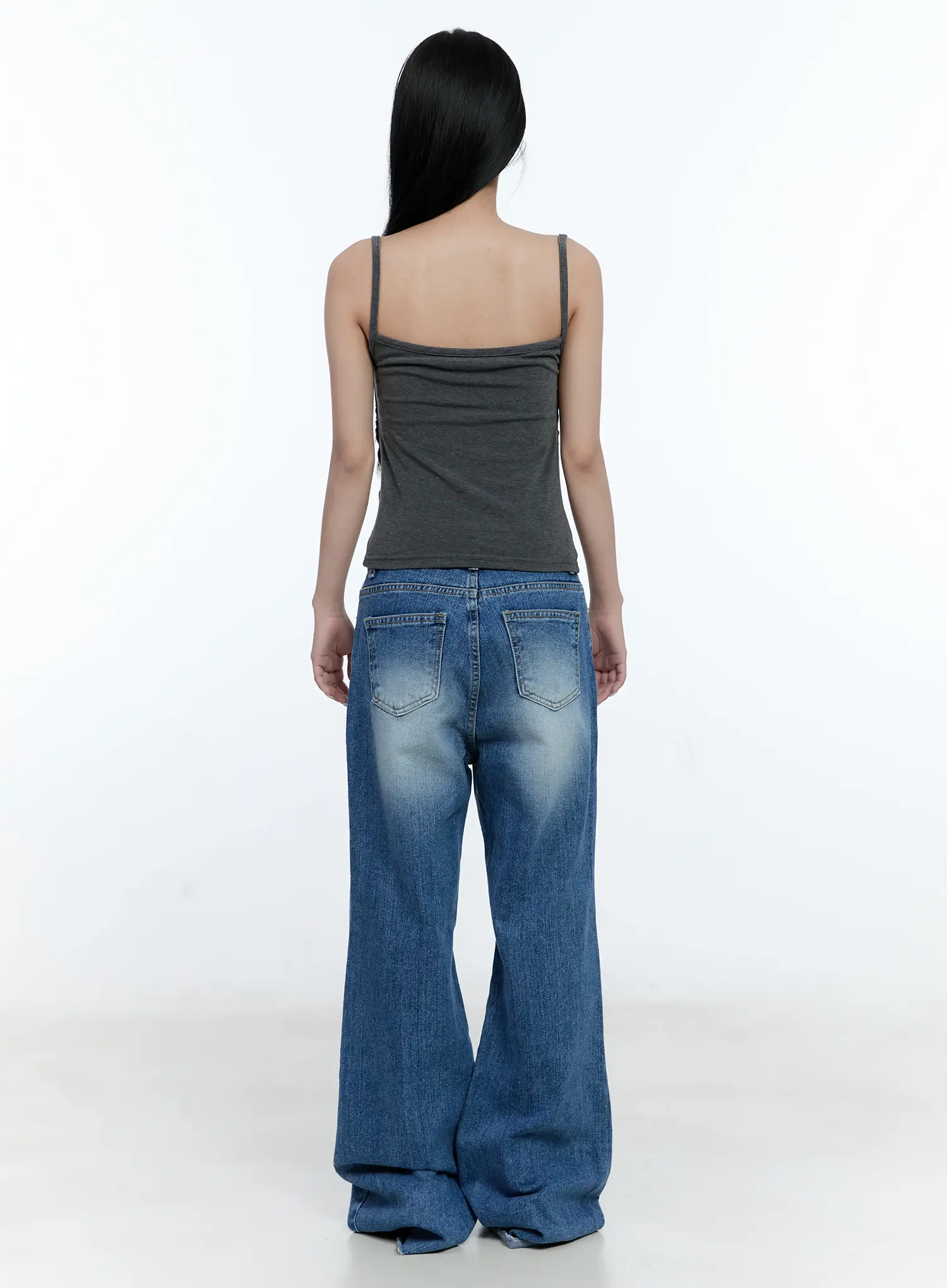 Eunbyul Wide-Leg Flare Denim Jeans CL530 - Image 6