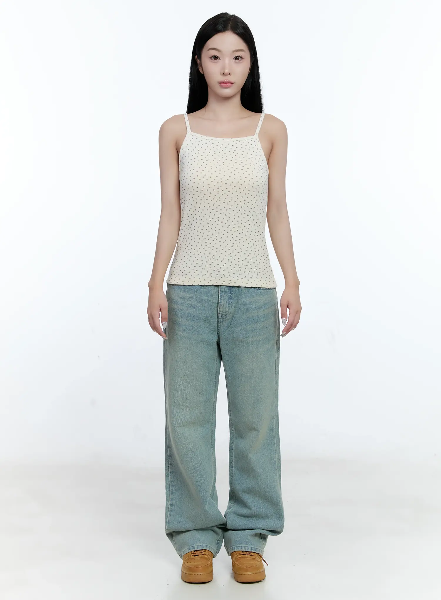 Eunjung Washed Denim Jeans CG501 - Image 2
