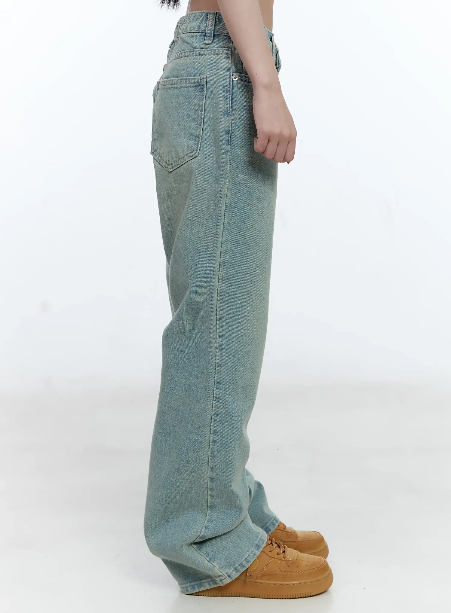 Eunjung Washed Denim Jeans CG501 - Image 3