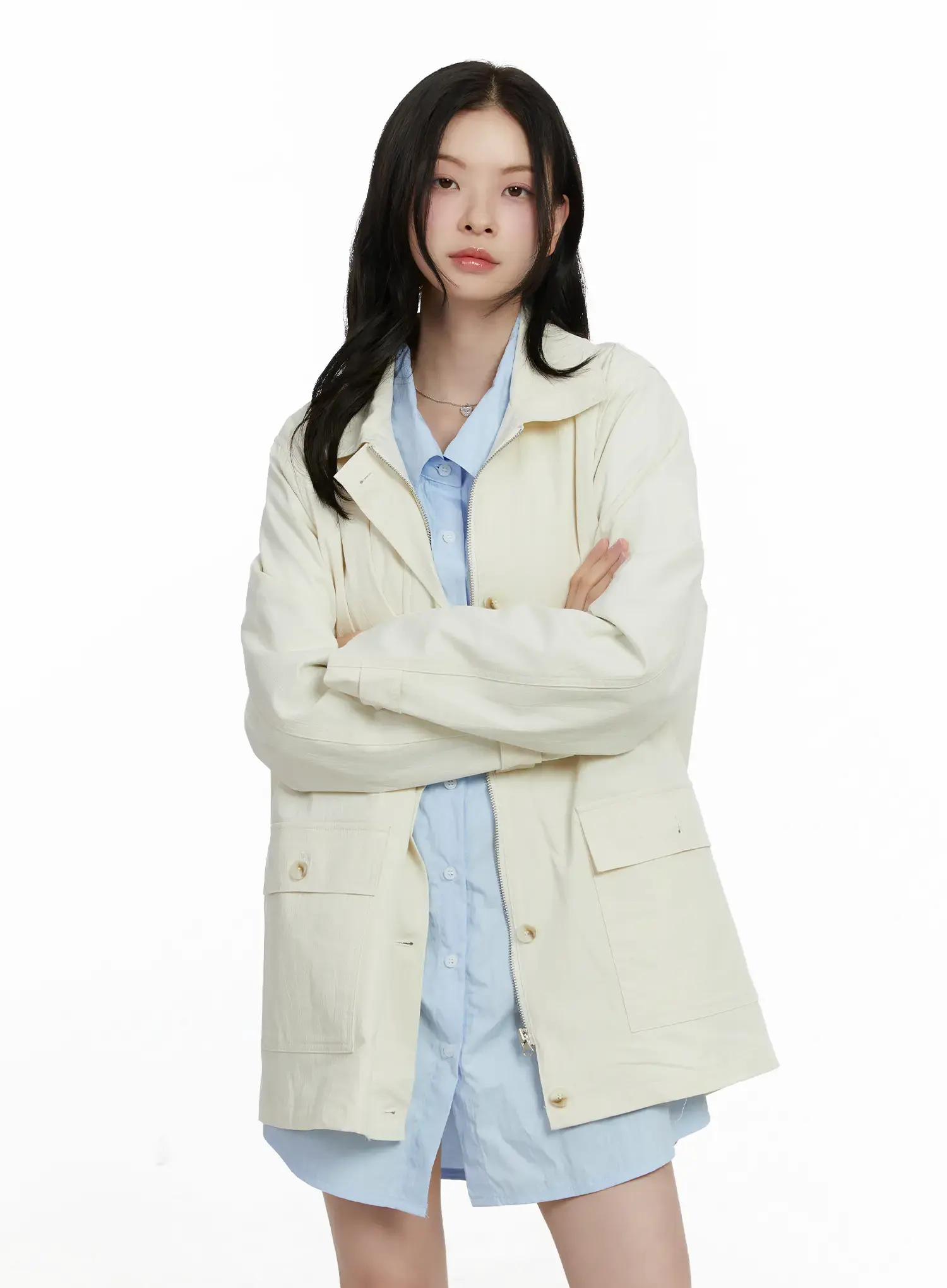 Everyday Collar Jacket J502 - Image 3