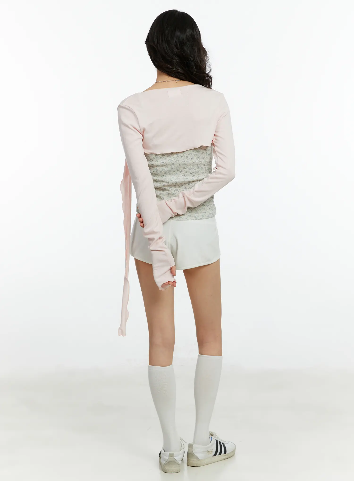 Eyelet Crop Bolero CF509 - Image 5