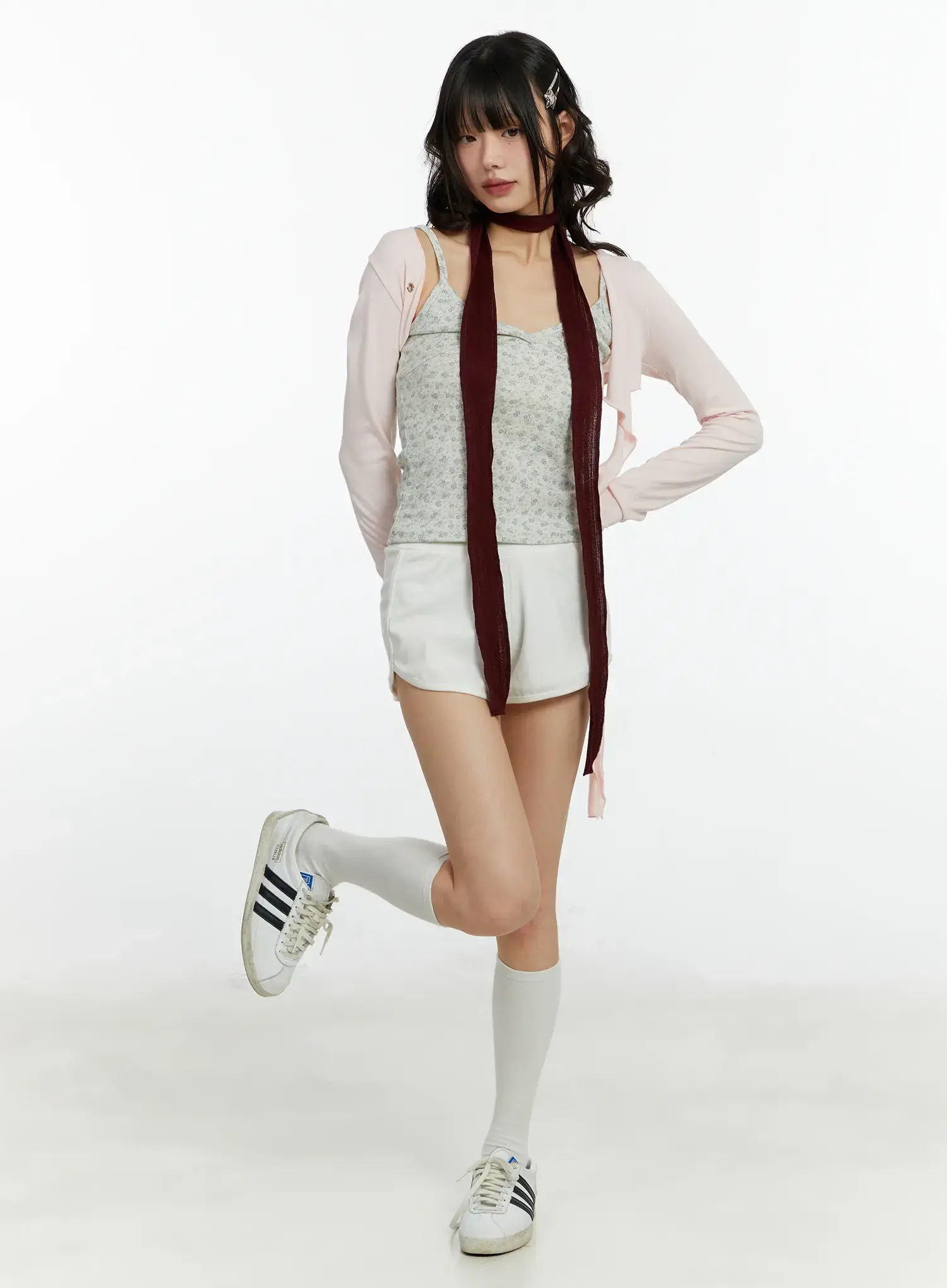 Eyelet Crop Bolero CF509 - Image 7