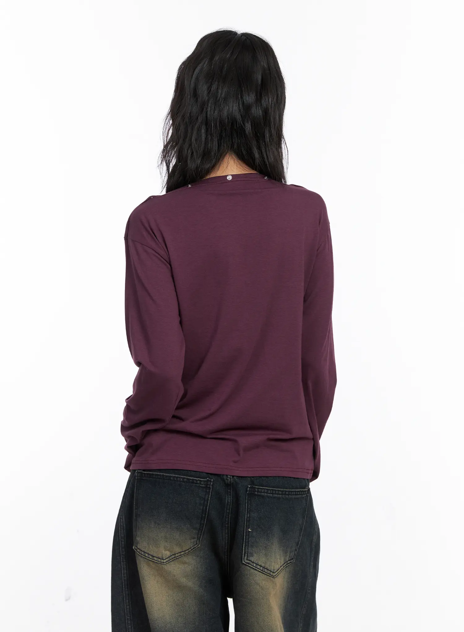 Eyelet Graphic Off-Shoulder Top CO507 - Image 8