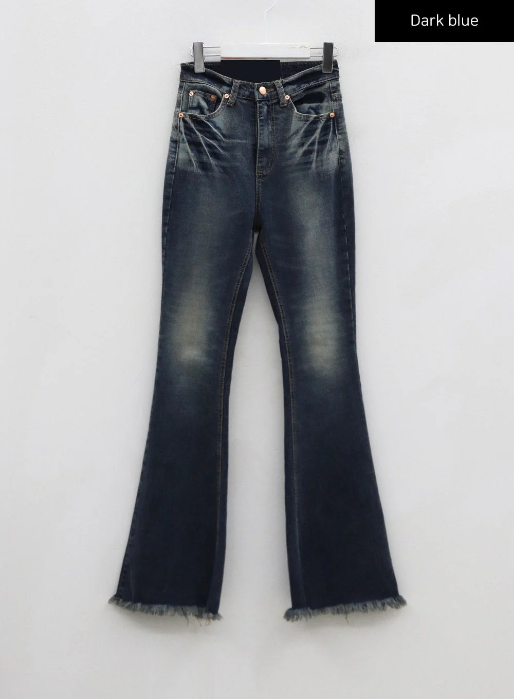 Faded Washing Bootcut Denim Pants CO17 - Image 13