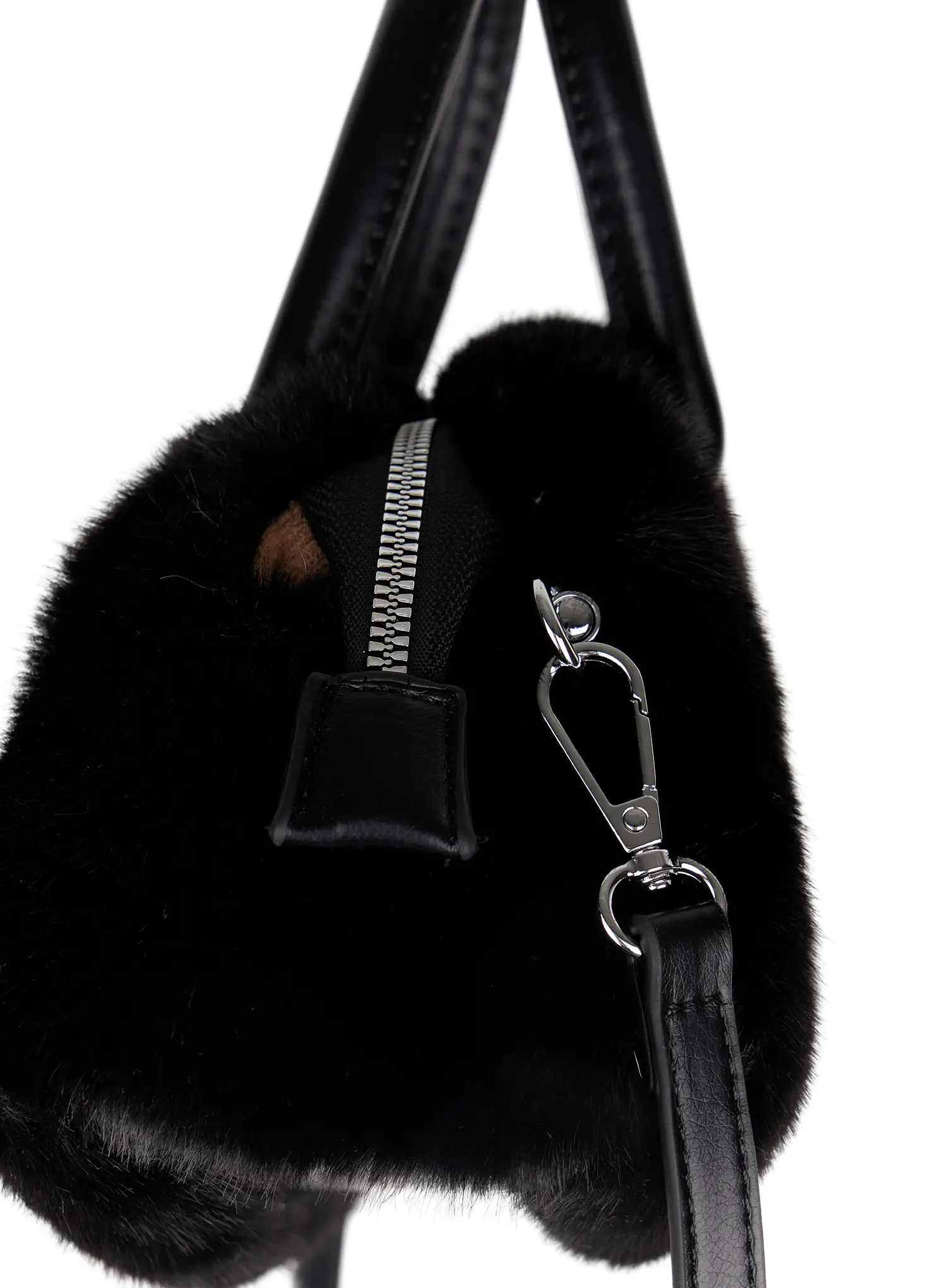 Faux Fur Keyring Bag Set CJ520 - Image 6