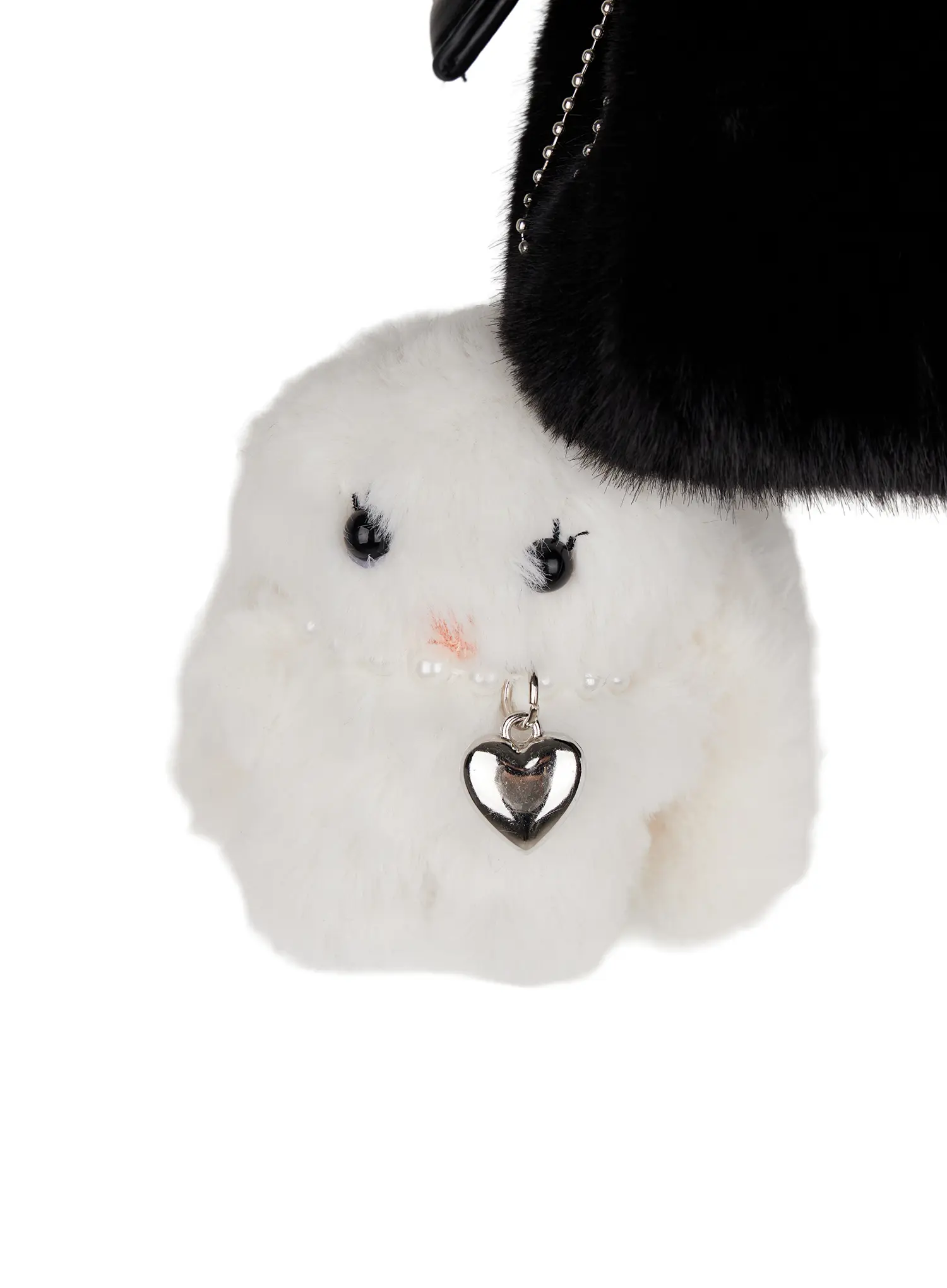 Faux Fur Keyring Bag Set CJ520 - Image 7