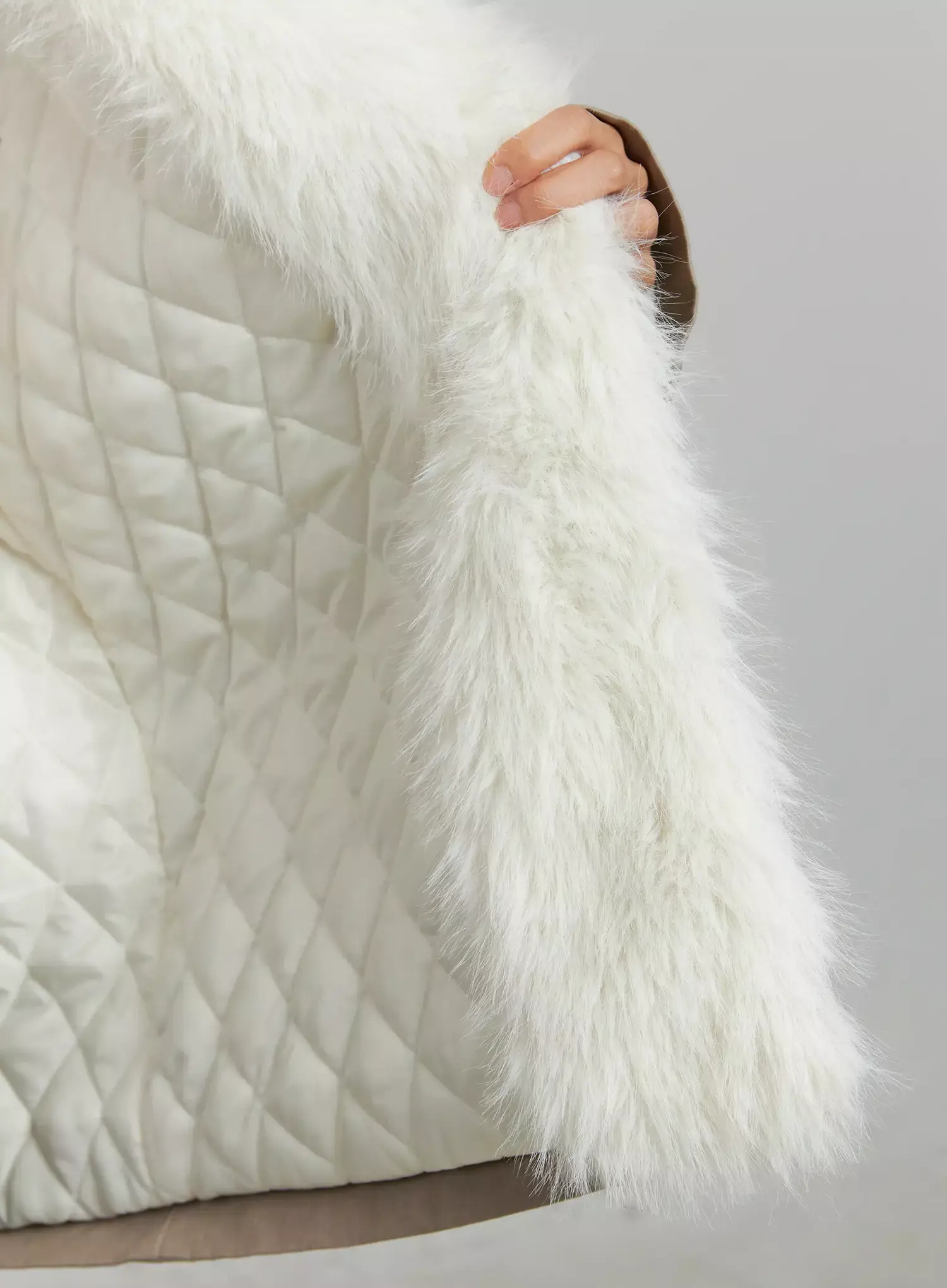 Faux Fur Trim Hunter Jacket IJ502 - Image 8